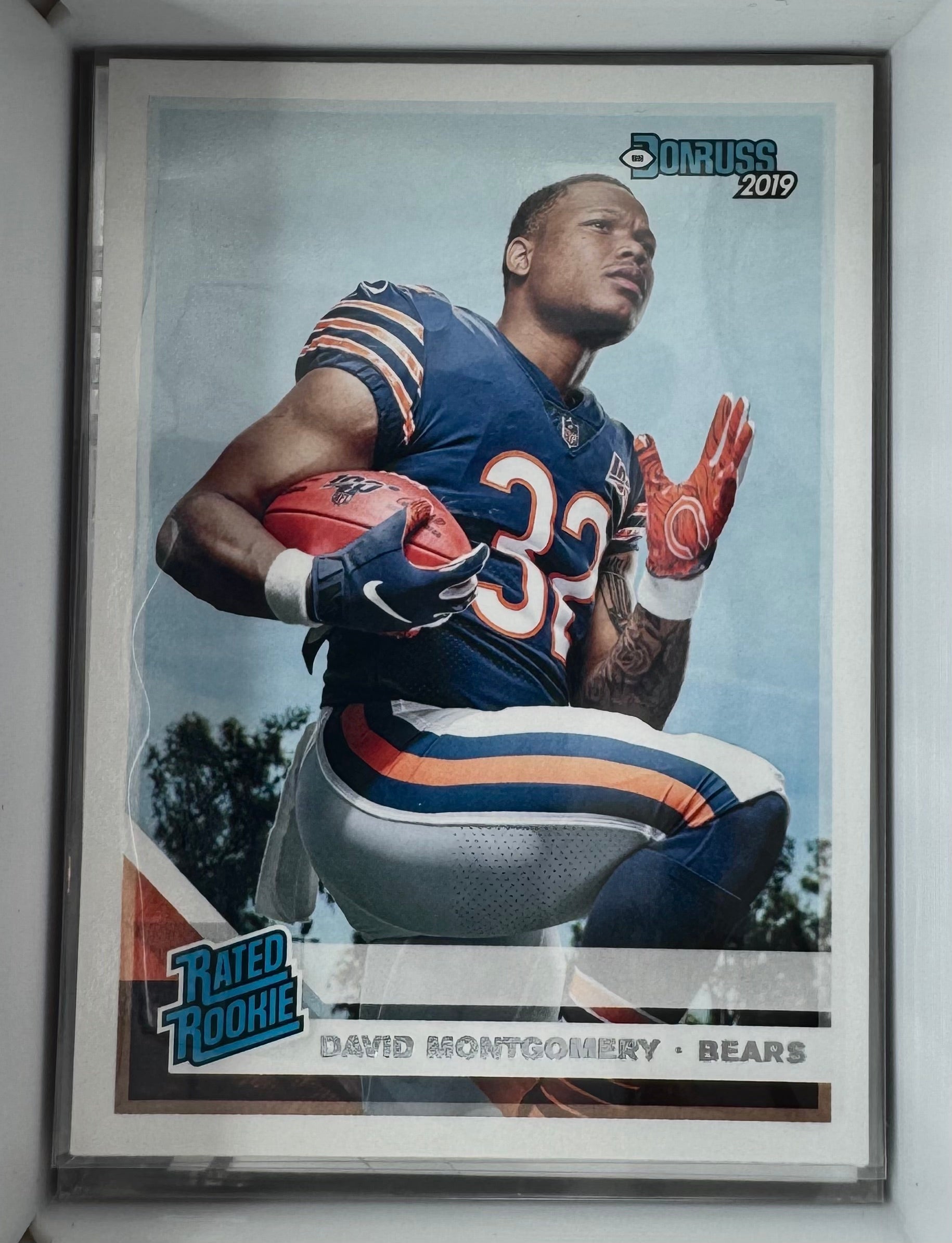 David Montgomery Donruss Panini No.311 Chicago Bears 2019