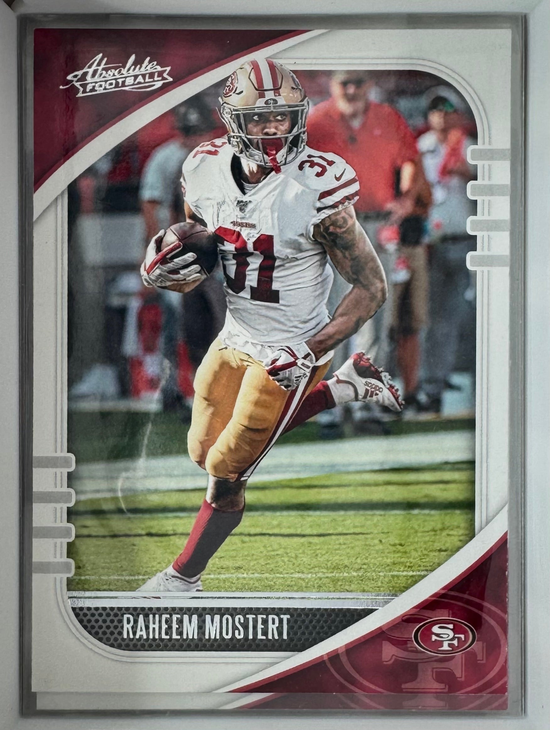 George Kittle 95 Panini Absolute 2020 49ers Football Card