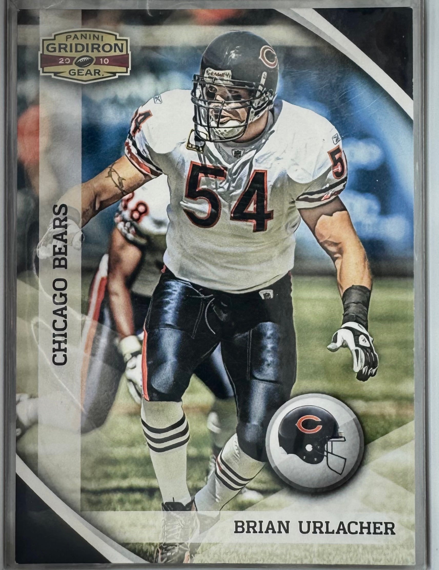Brian Urlacher 23 Panini Gridiron Gear 2010 Chicago Bears