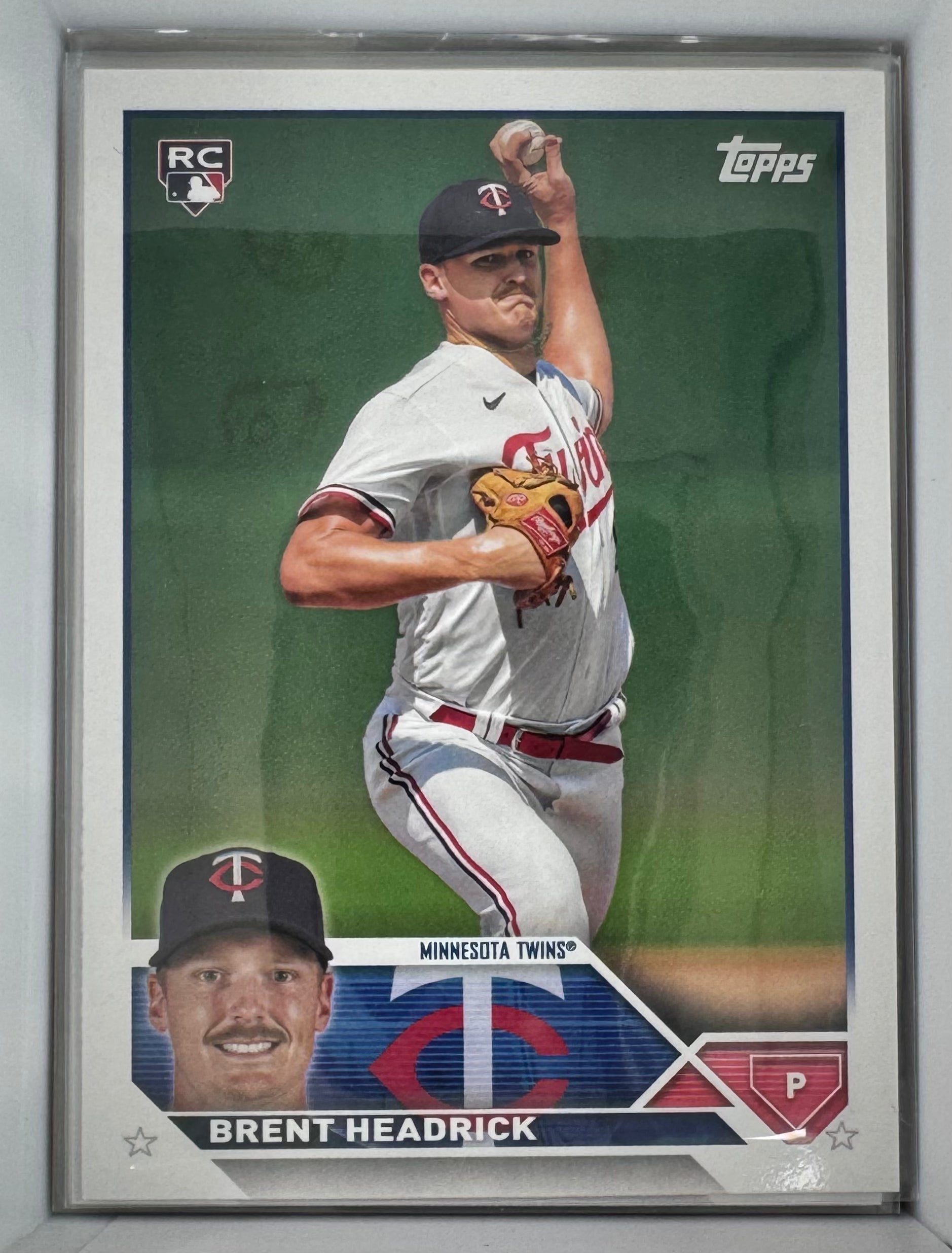 Brent Headrick US54 Rookie Twins MLB Baseball 