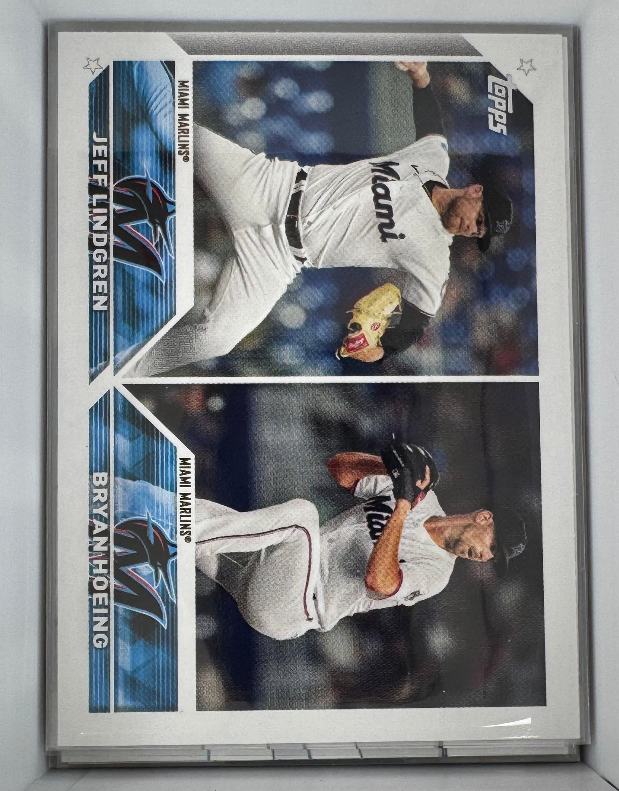 Jeff Lindgren Bryan Hoeing US153 Topps 2023 Rookie Combo