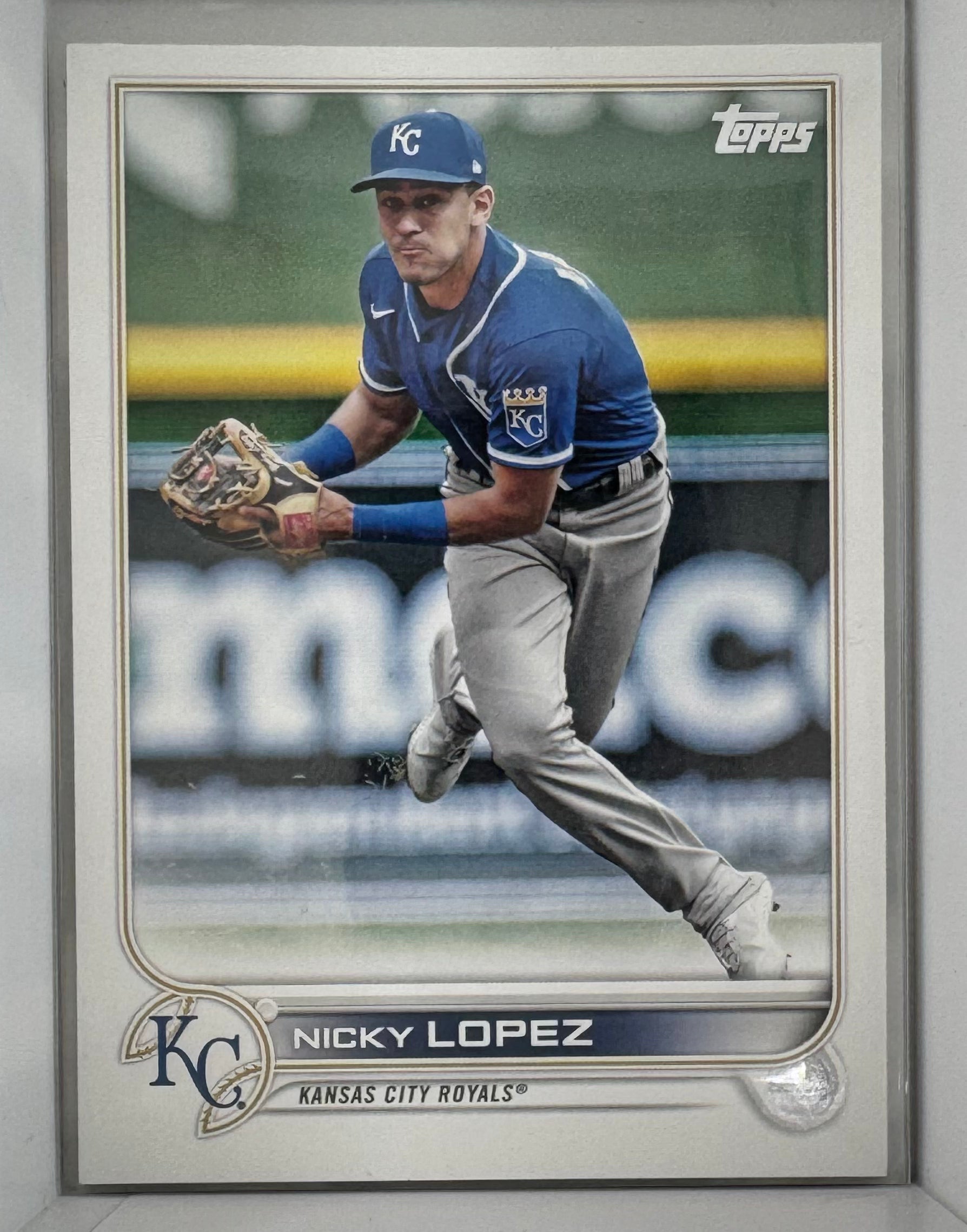 Nicky Lopez 76 Topps Opening Day 2022