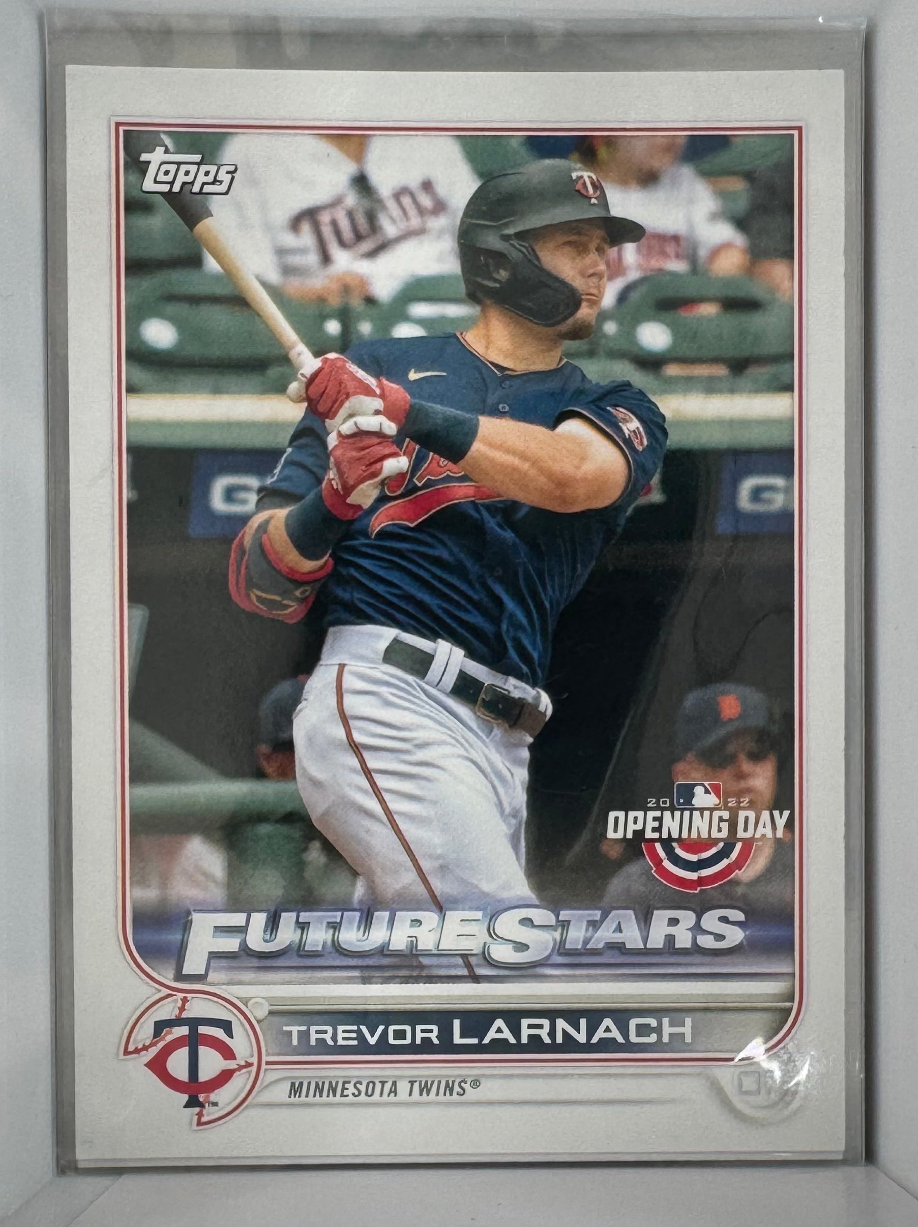 Trevor Larnach Future Star 121 Topps Opening Day 2022
