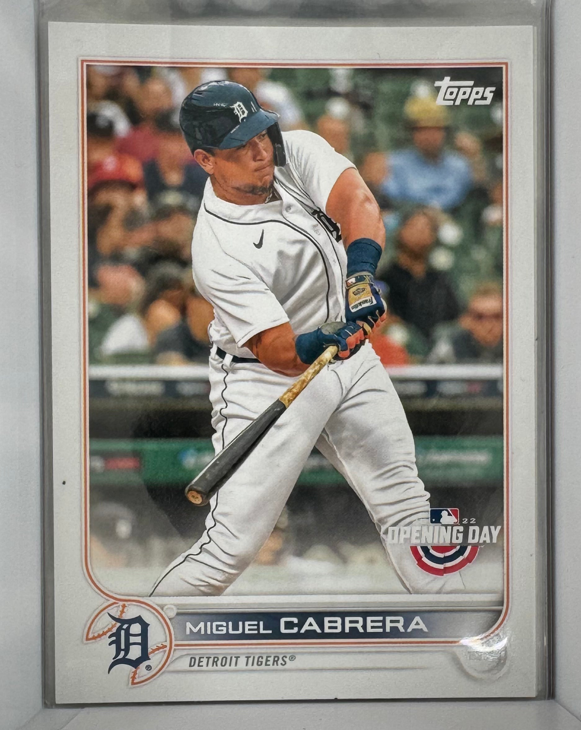 Miguel Cabrera 93 Topps Opening Day 2022