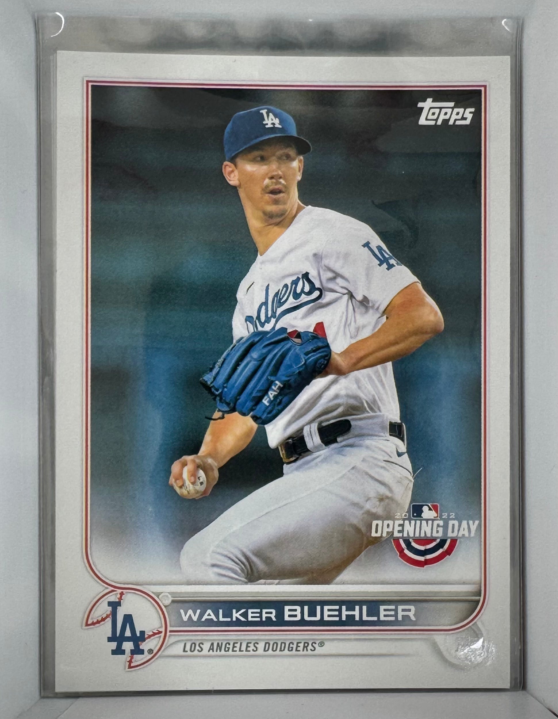 Walker Buehler 175 LA Dodgers Topps Opening Day 2022