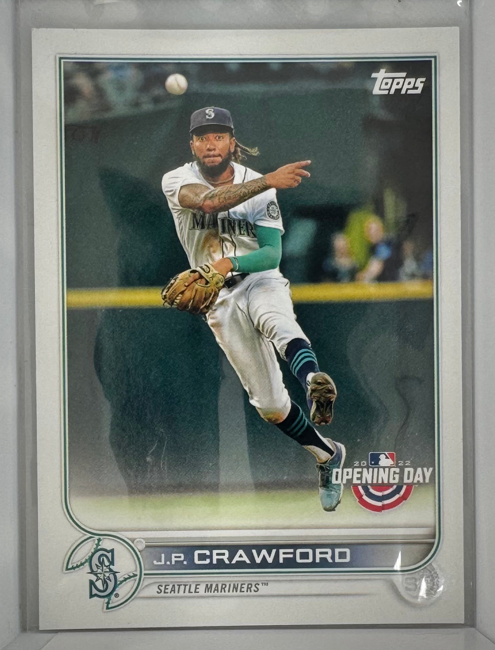 JP Crawford 67 2022 Topps Opening Day Mariners MLB