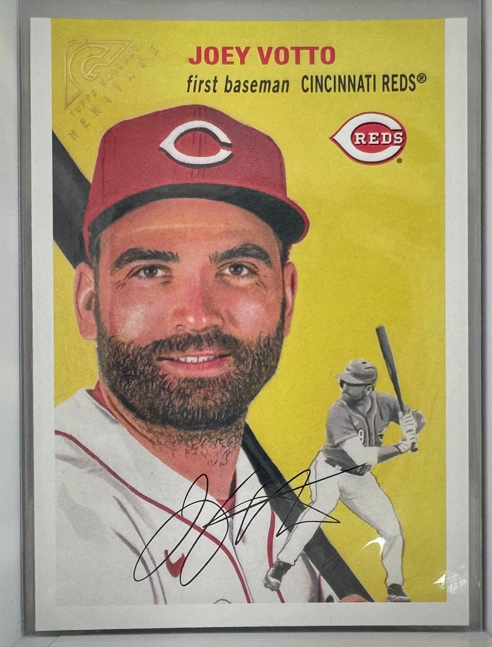 Joey Votto HT-9 Heritage 2020 Topps Gallery MLB