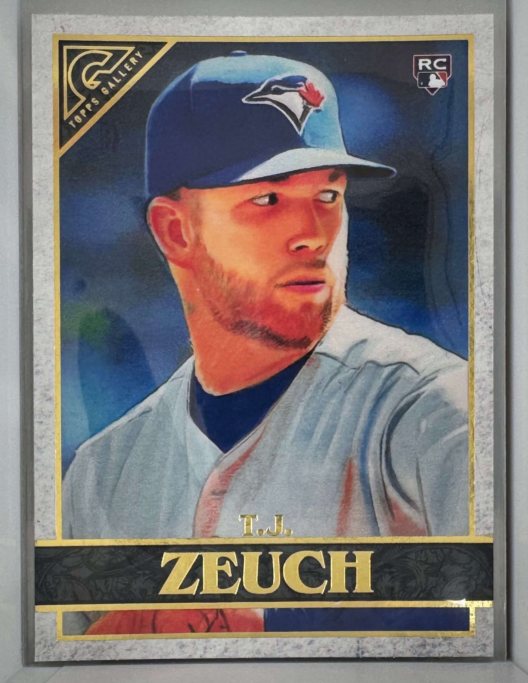 TJ Zeuch Rookie 143 2020 Topps Gallery MLB
