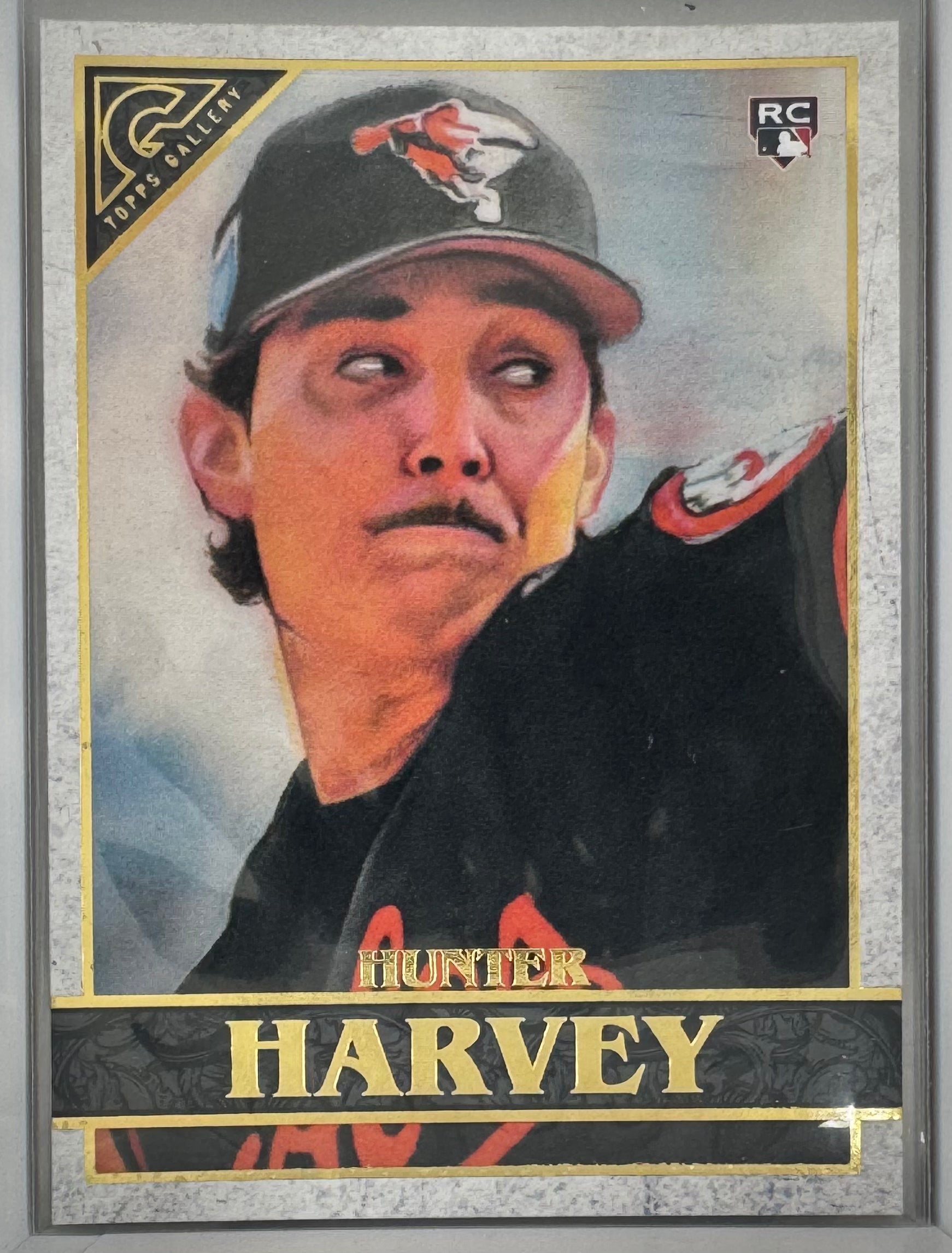 Hunter Harvey 50 Rookie 2020 Topps Gallery MLB
