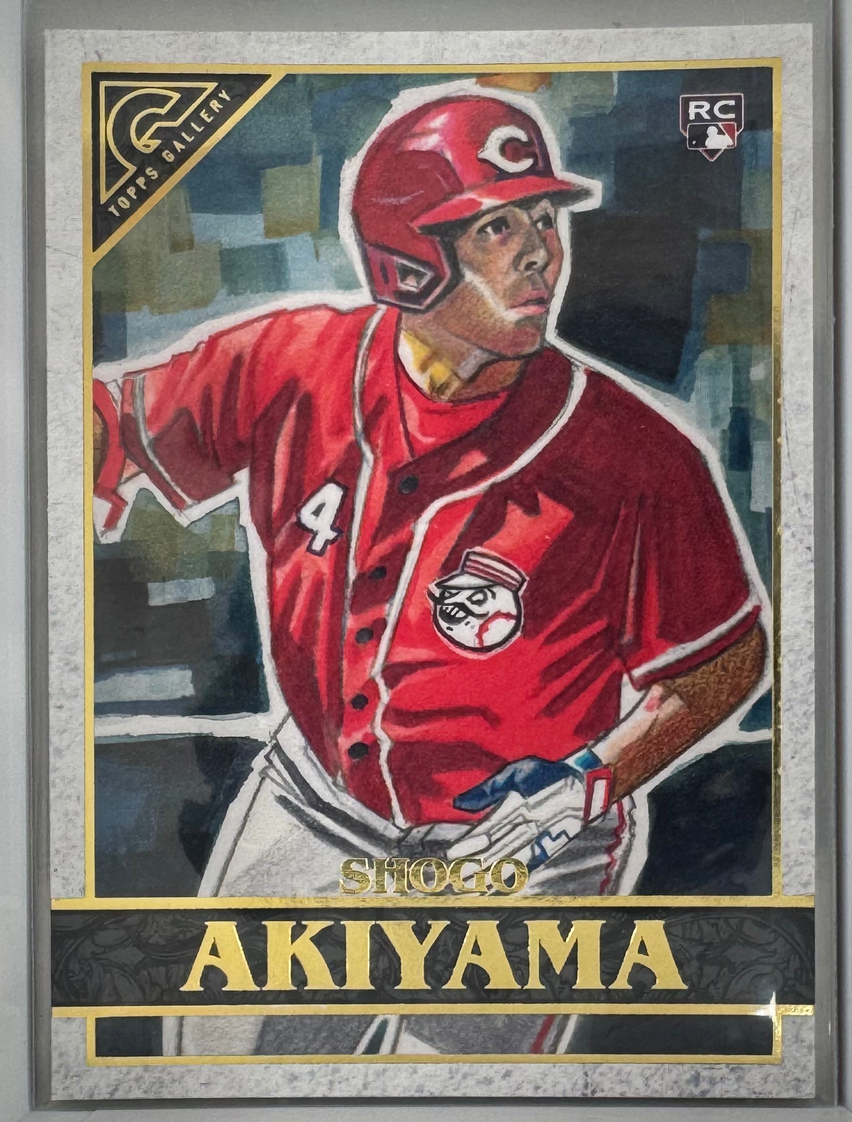 Shogo Akiyama 35 Rookie 2020 Topps Gallery MLB