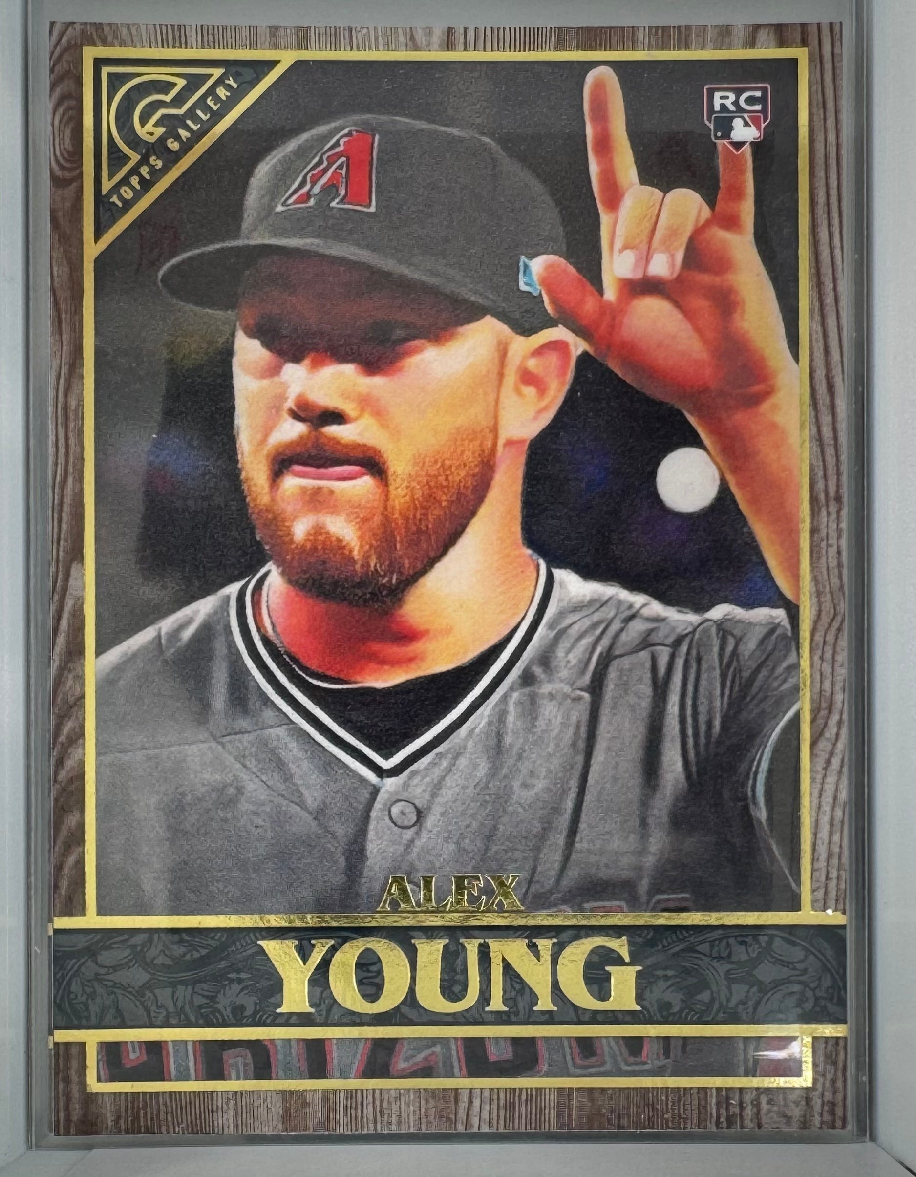 Alex Young 74 Rookie Variant 2020 Topps Gallery MLB Baseball