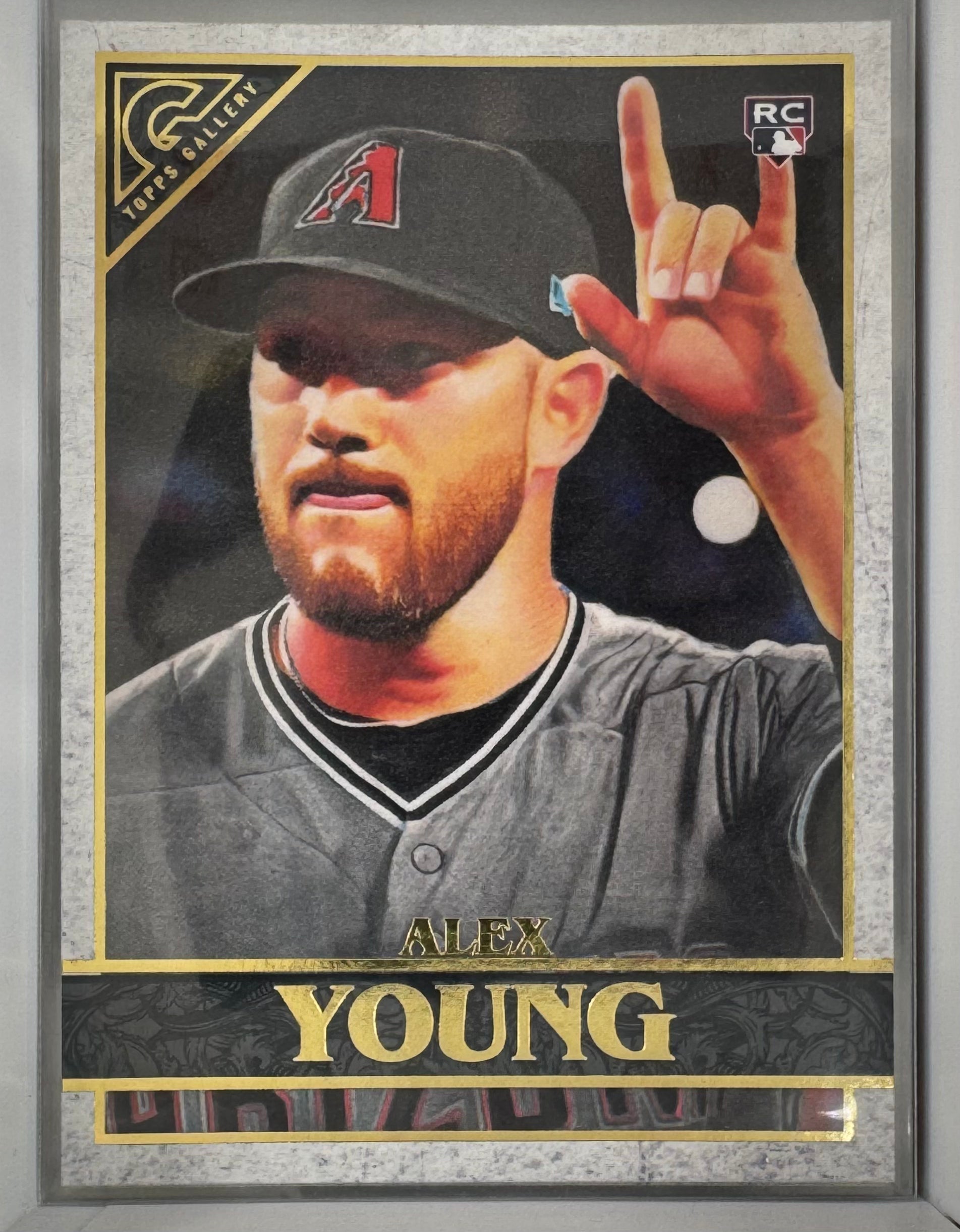 Alex Young 74 Rookie 2020 Topps Gallery MLB Baseball