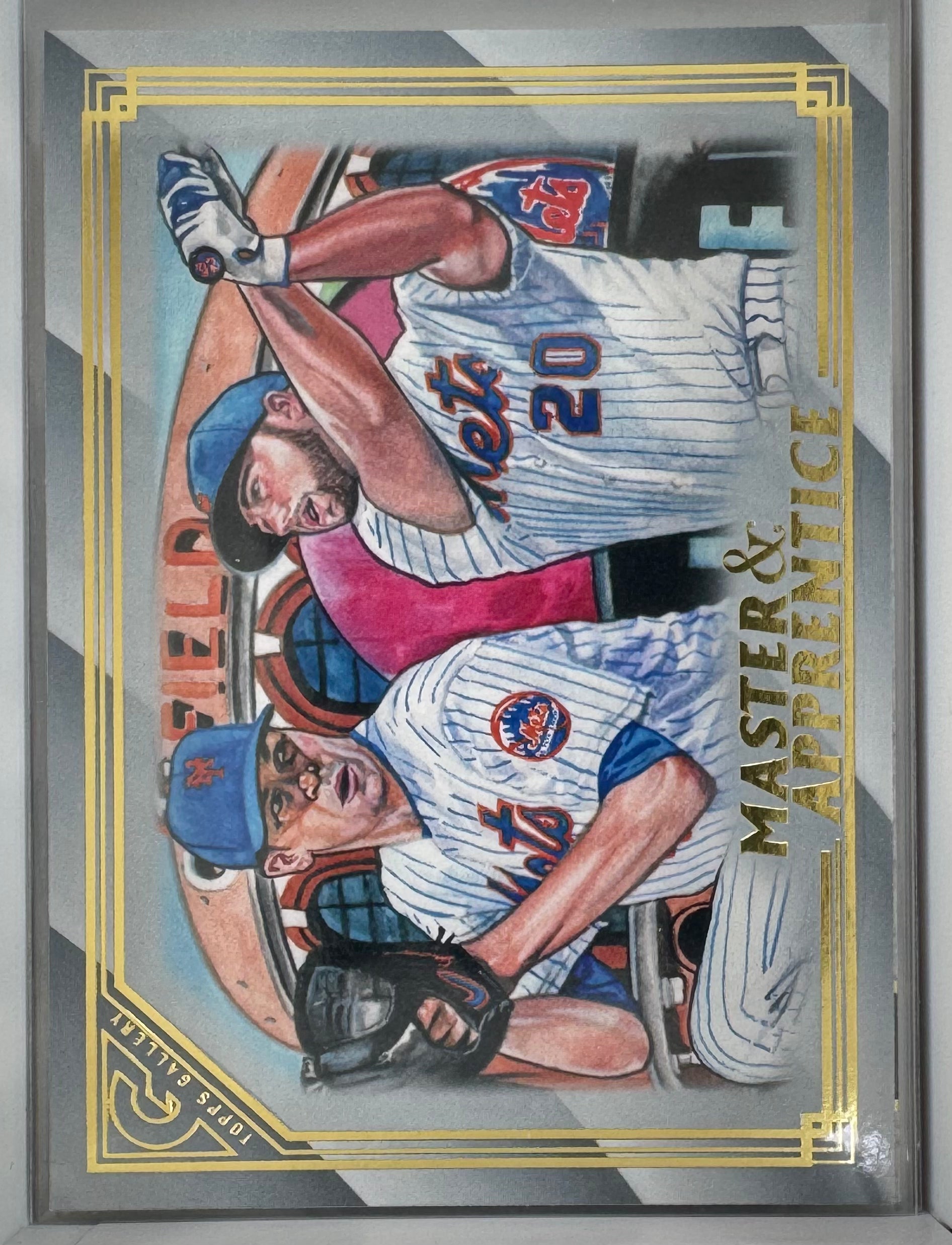 Jacob Degrom Pete Alonzo MA-5 Topps Gallery 2020 MLB Baseball 