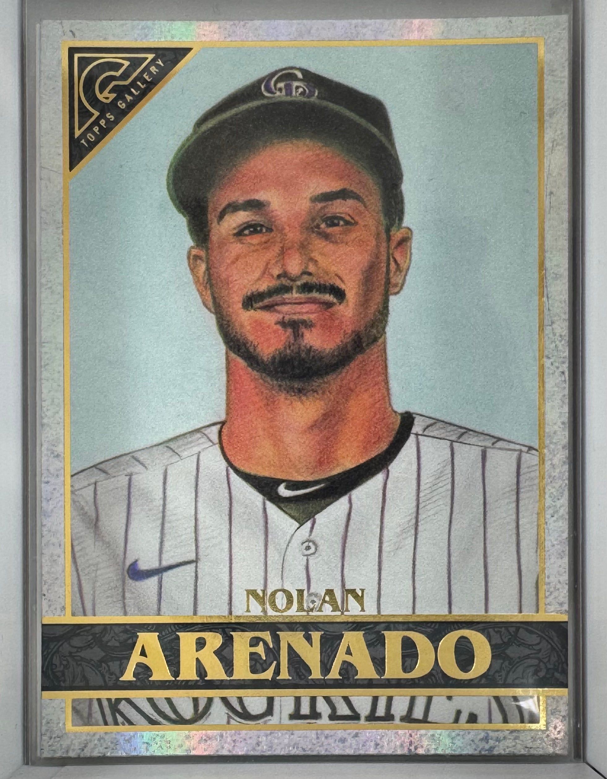 Nolan Arenado 39 Topps Gallery 2020 MLB Foil