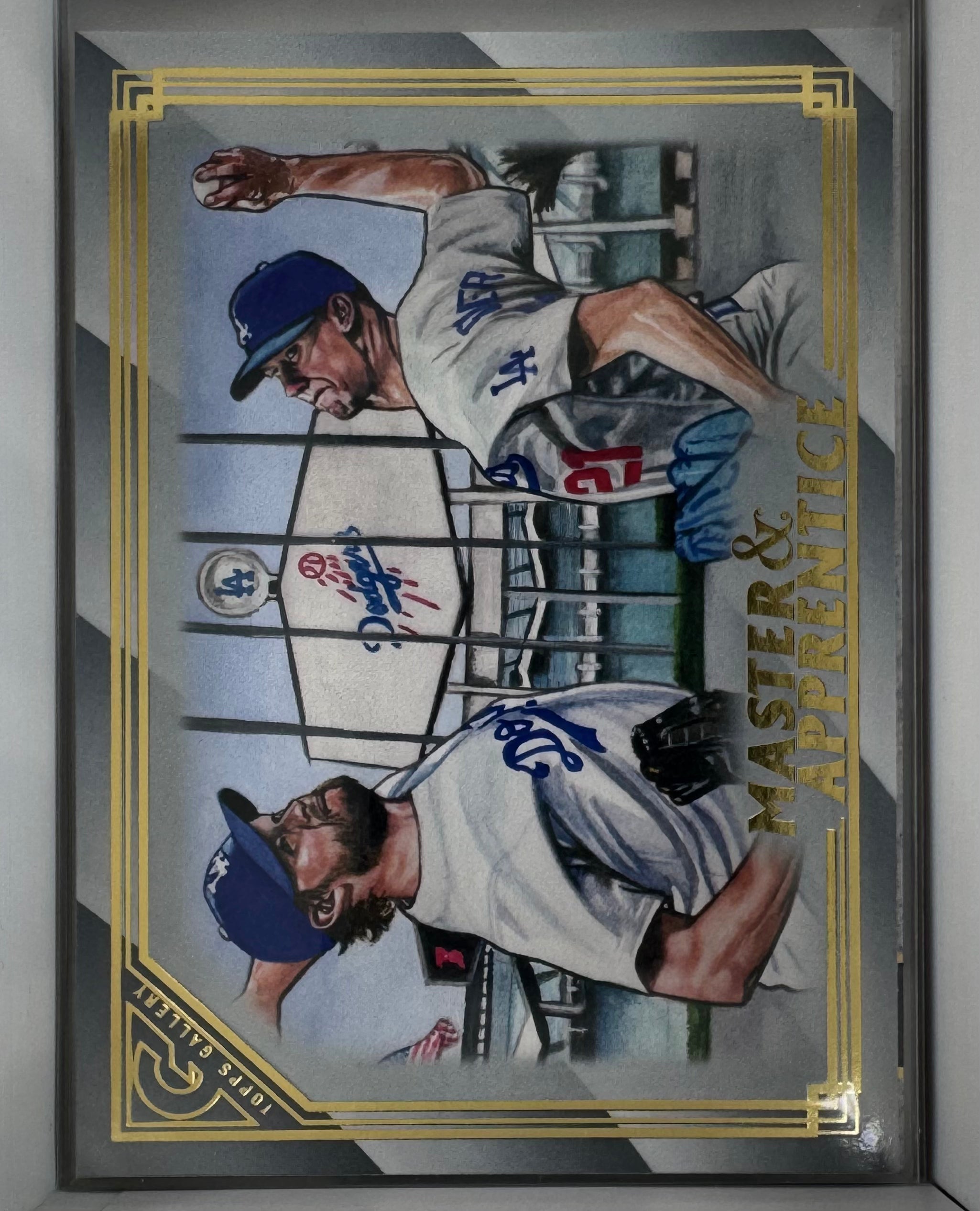 Clayton Kershaw Walker Buehler MA-8 Topps Gallery 2020 MLB