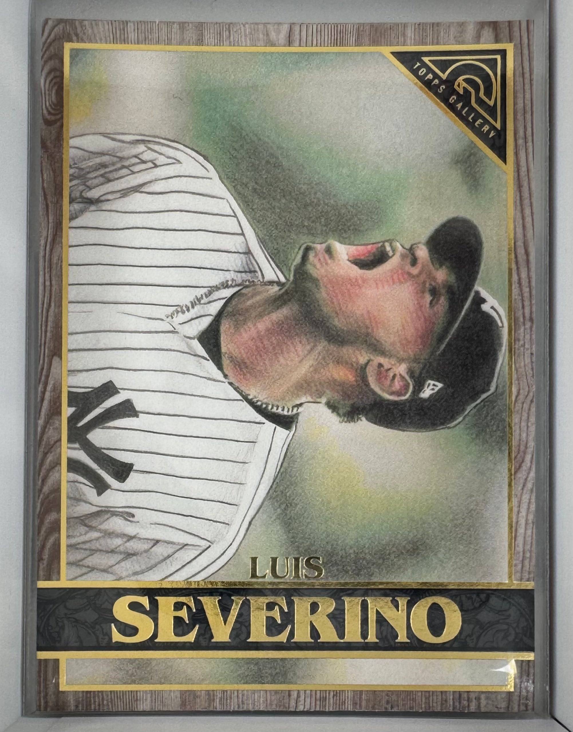 Luis Severino 43 Topps Gallery 2020 MLB Baseball