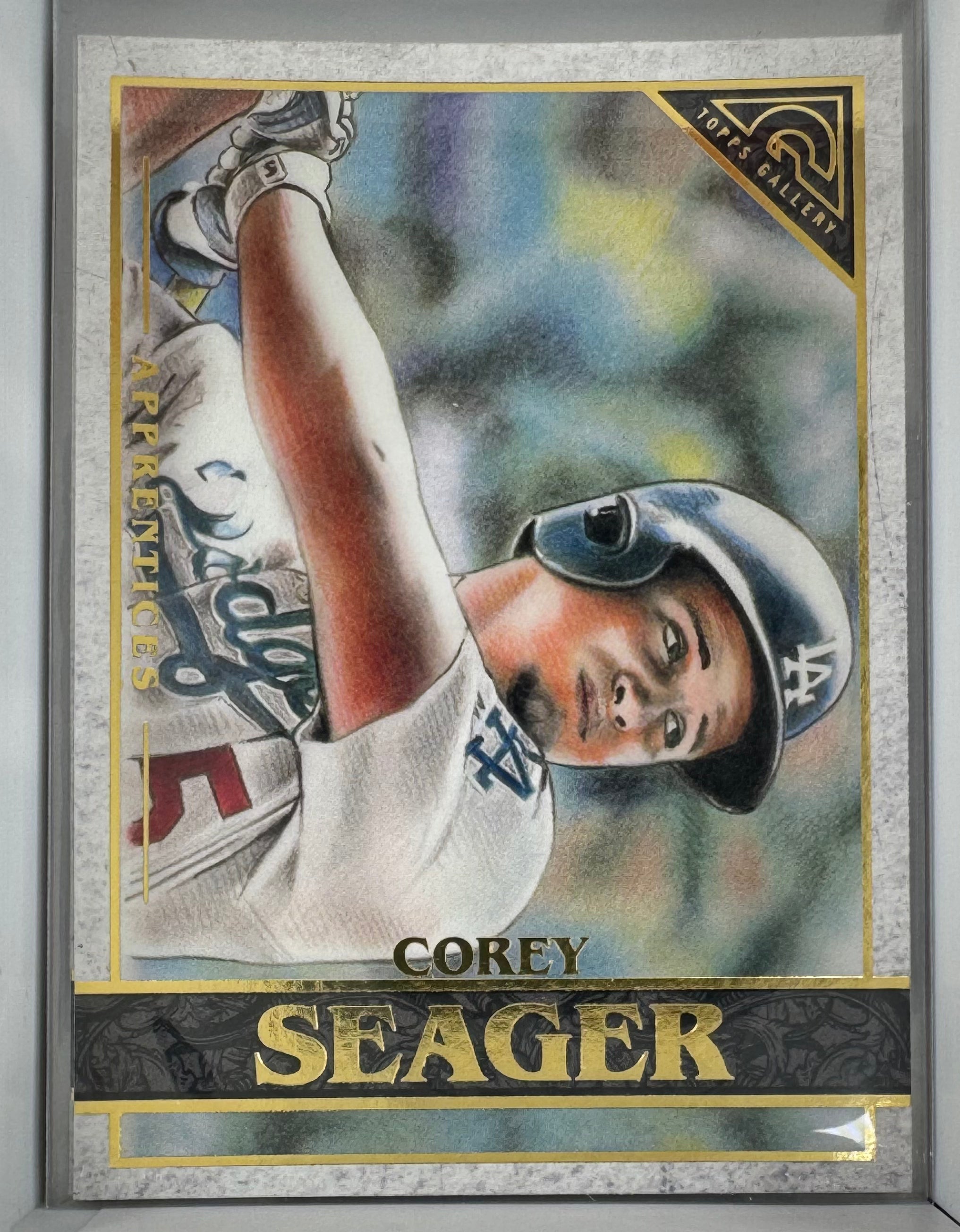 Corey Seager 166 Topps Gallery 2020 MLB Baseball