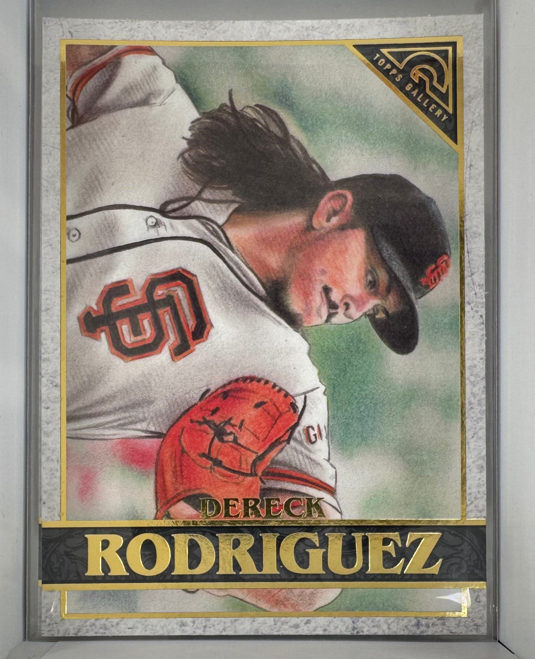 Dereck Rodriguez 20 Topps Gallery 2020 MLB Baseball
