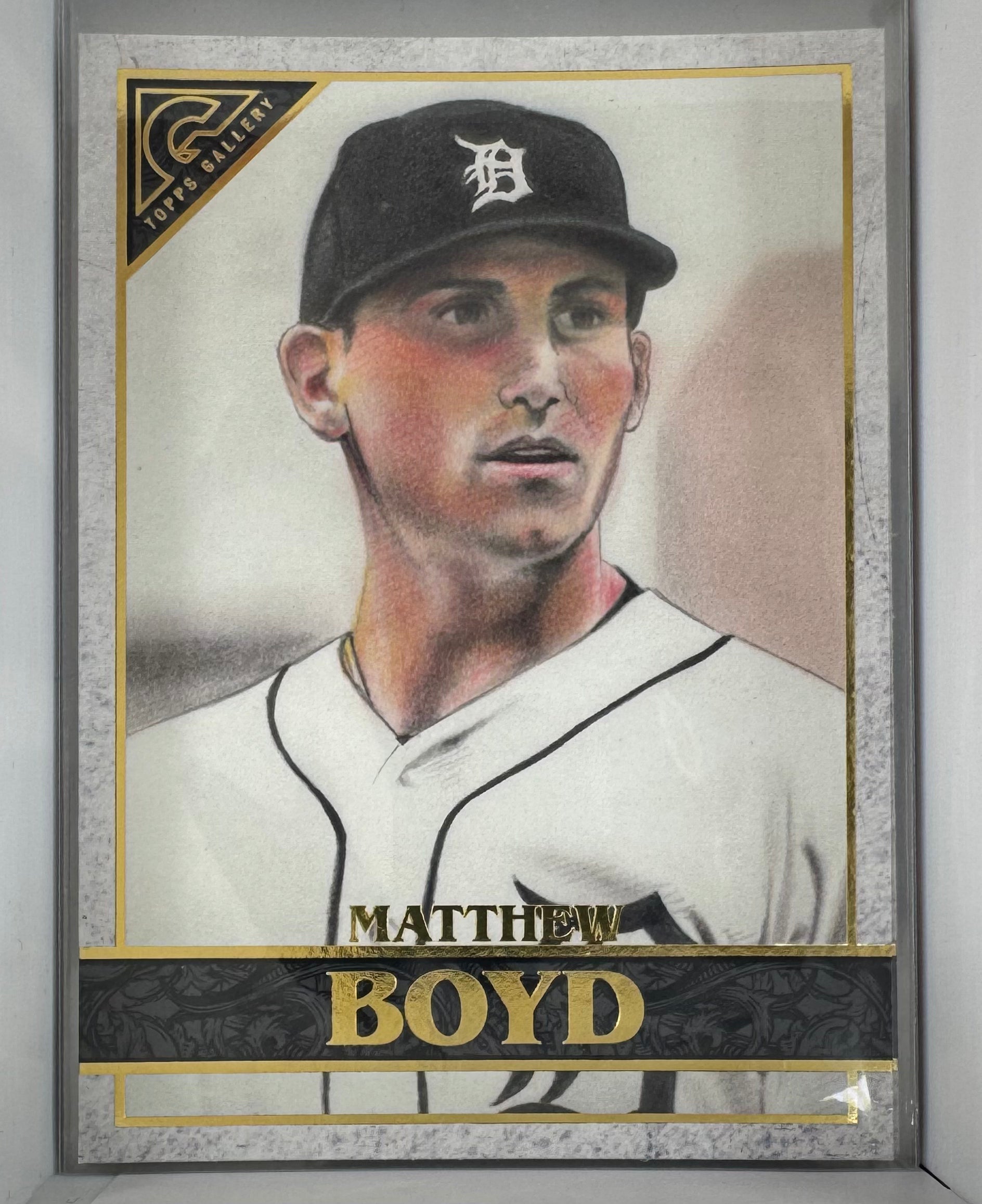Matthew Boyd 5 Topps Gallery 2020 MLB Baseball
