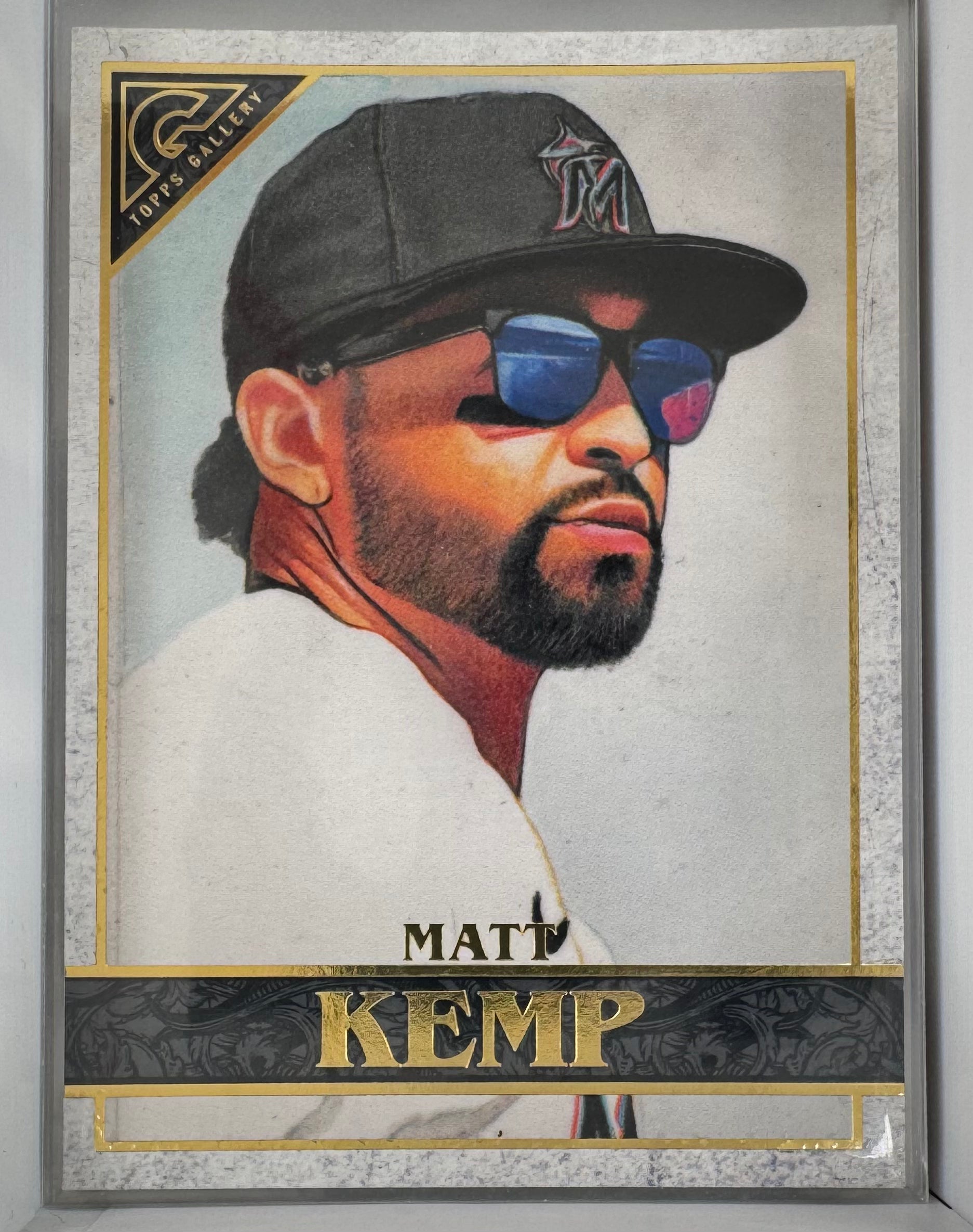 Matt Kemp 129 Topps Gallery 2020 MLB Baseball