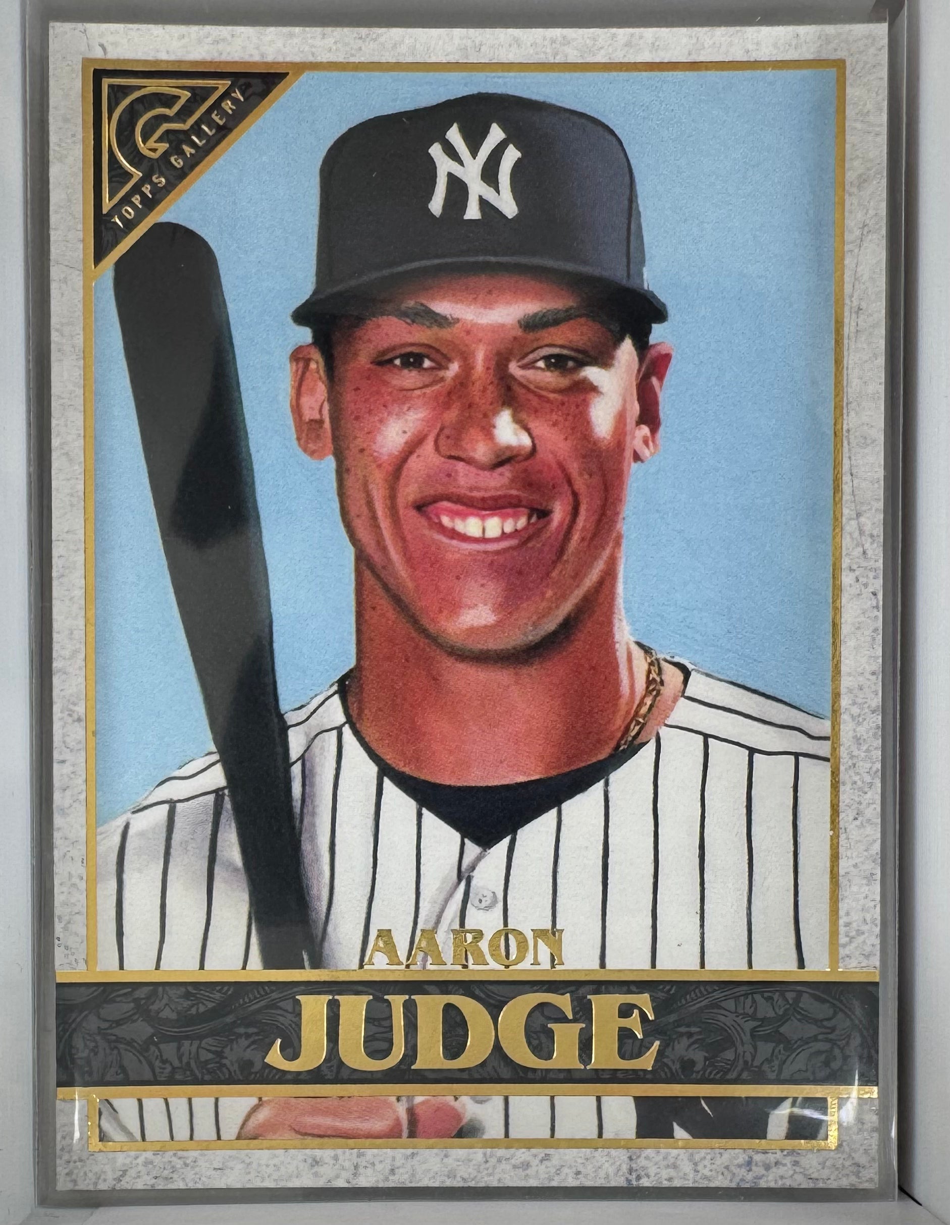 Aaron Judge 100 Topps Gallery 2020 MLB Baseball
