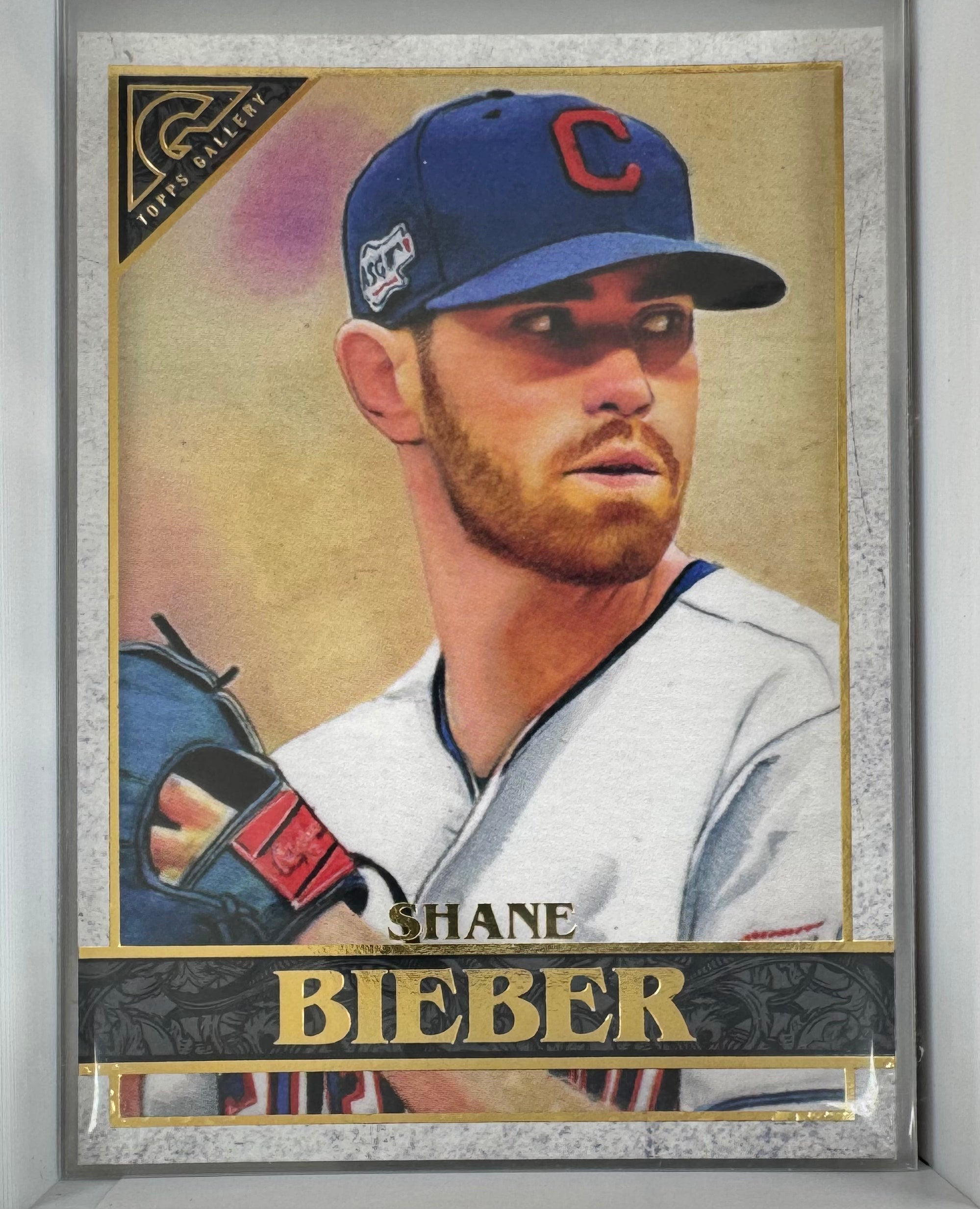 Shane Bieber 26 Topps Gallery 2020 MLB Baseball