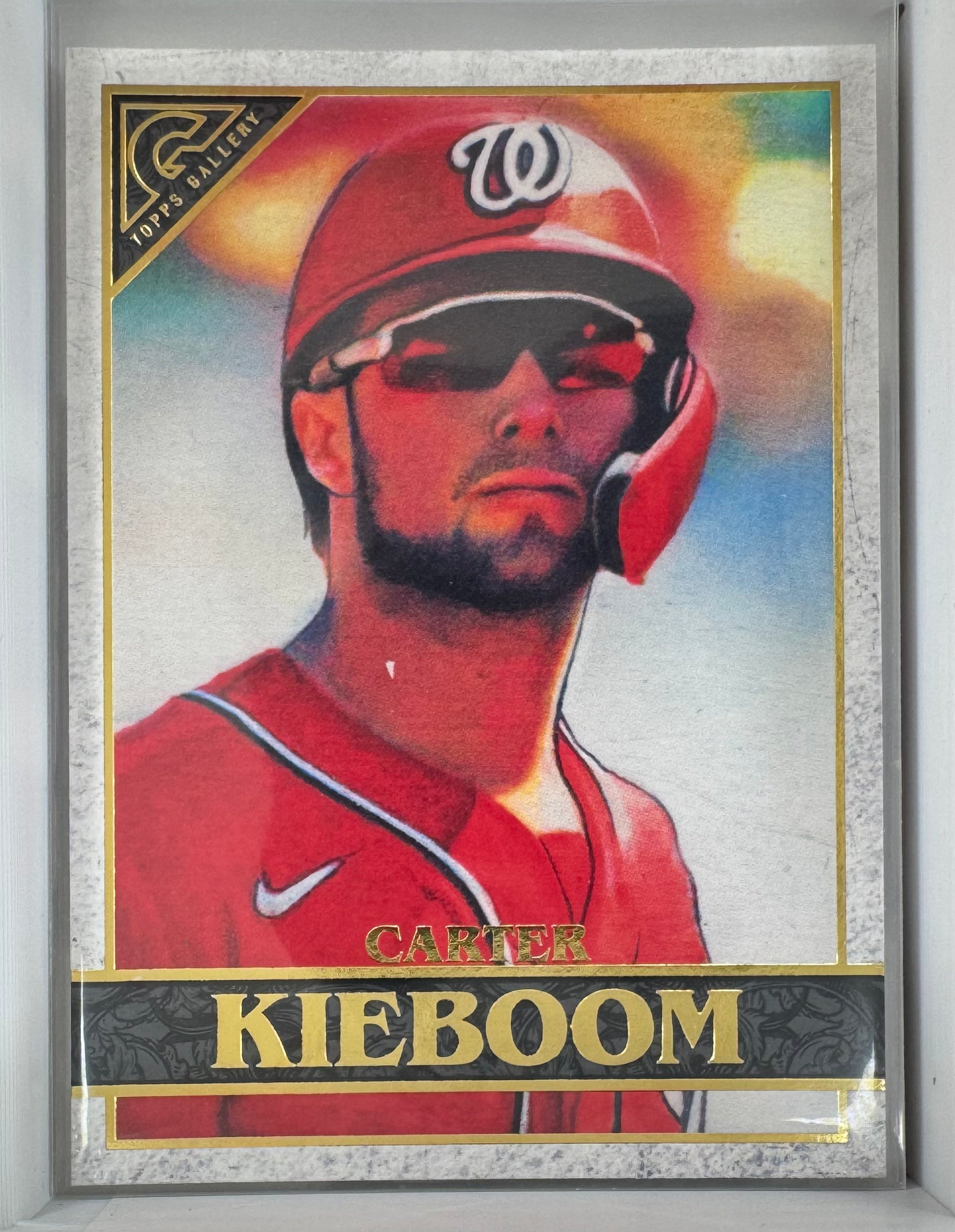 Carter Kieboom 60 Topps Gallery 2020 MLB Baseball