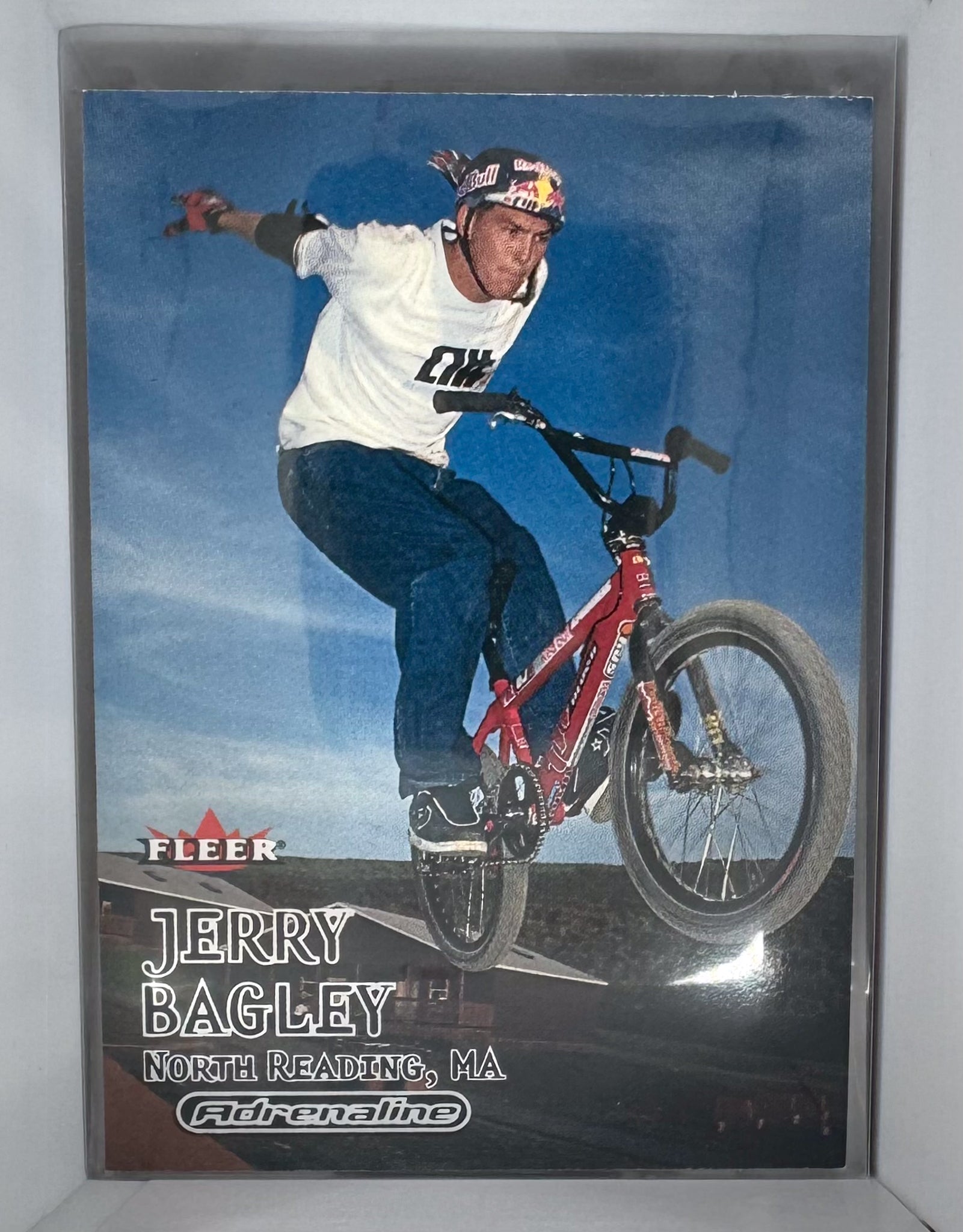 Adrenaline Fleer 2000 Action Sports Card 45 Jerry Bagley BMX