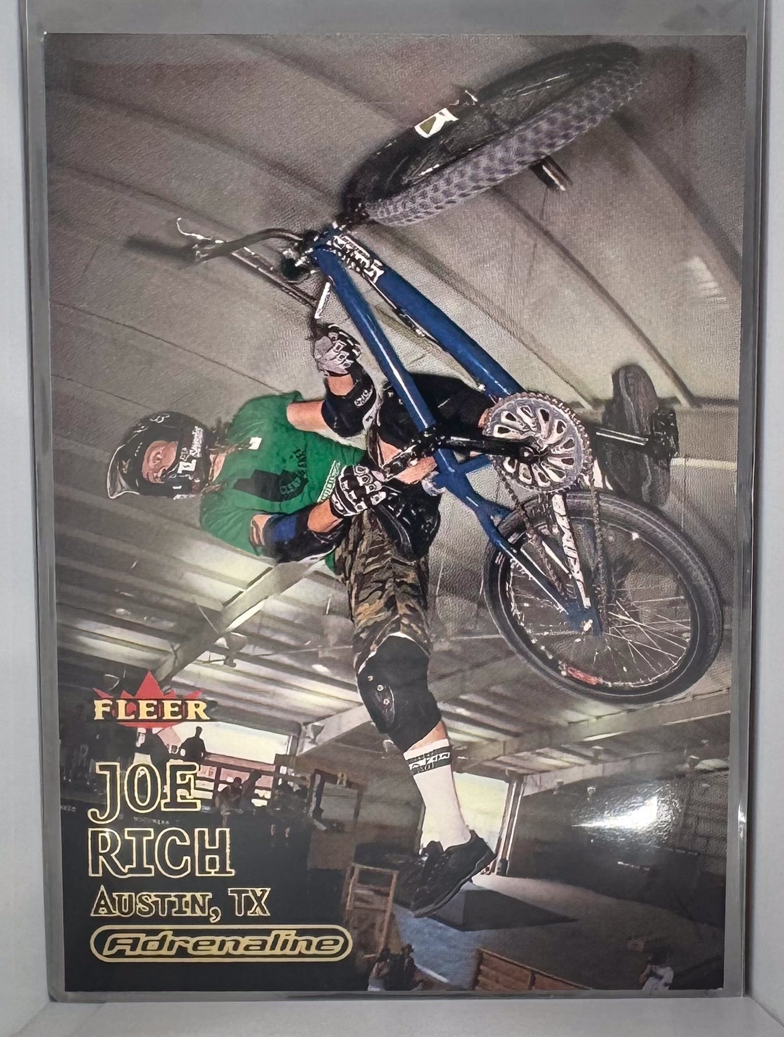 Adrenaline Fleer 2000 Action Sports Card Joe Rich 41 BMX