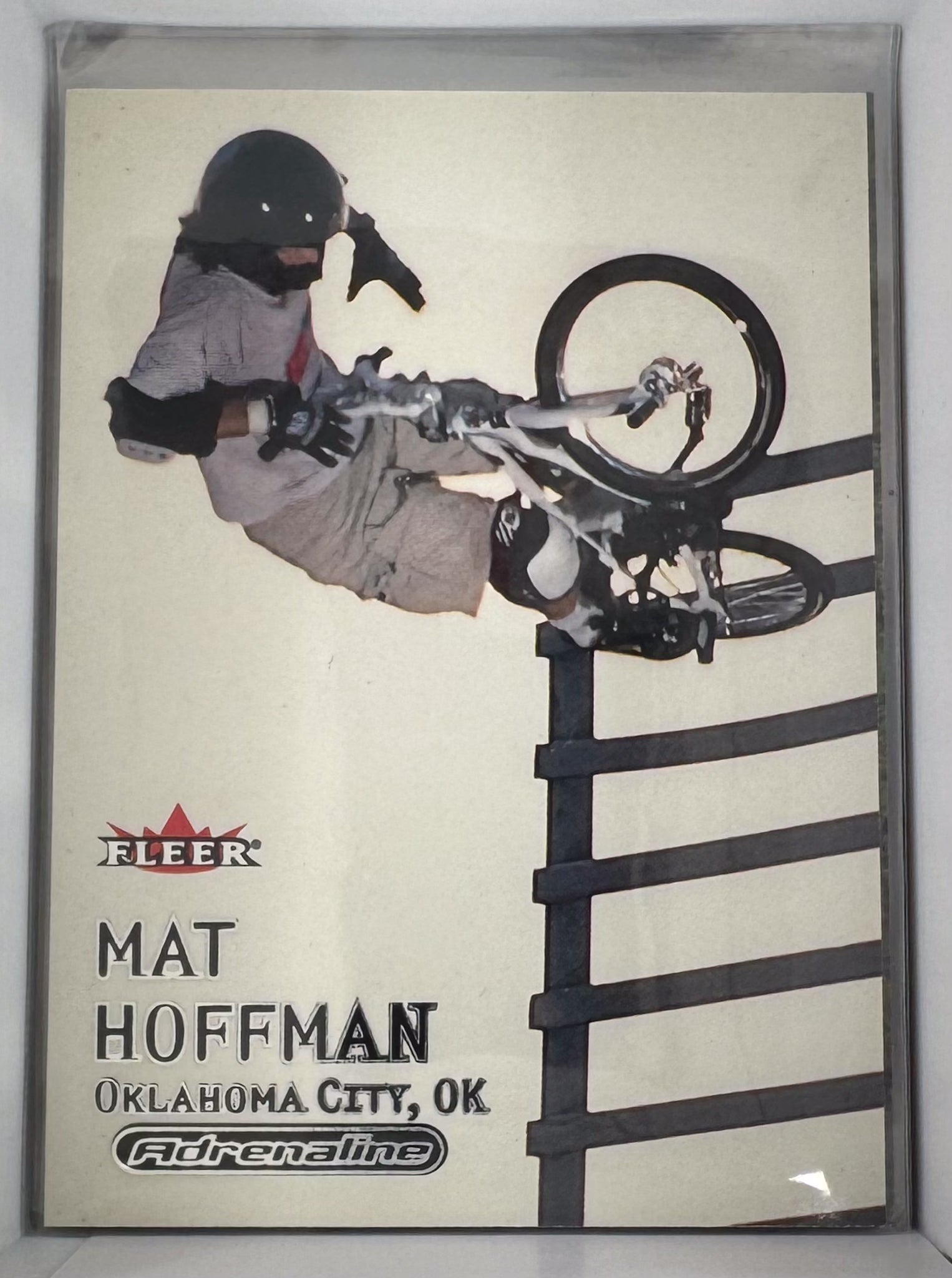 Adrenaline Fleer 2000 Action Sports Card No.72 Mat Hoffman BMX
