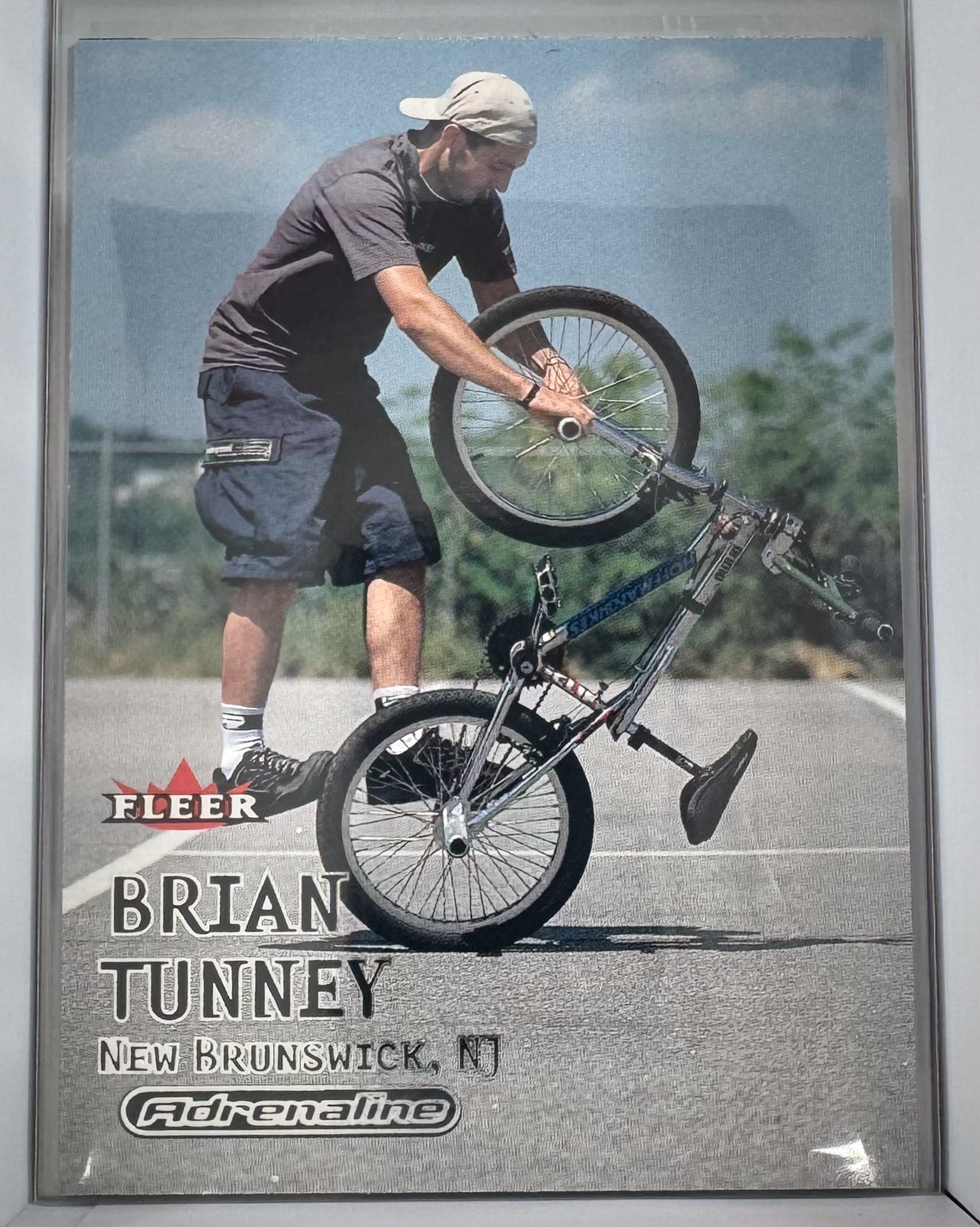 Adrenaline Fleer 2000 Action Sports Card No.33 Brian Tunney BMX