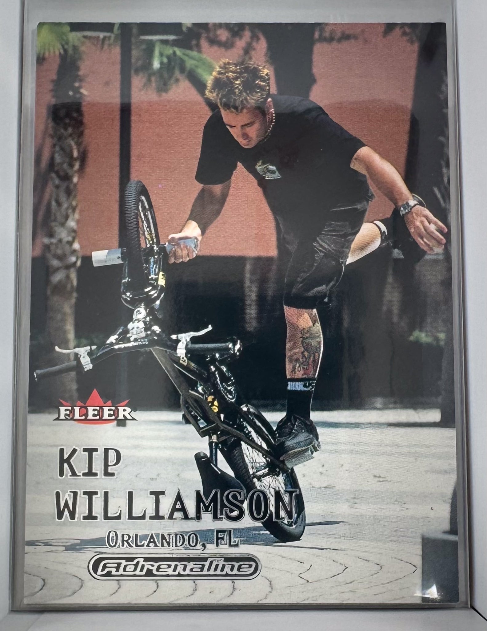 Adrenaline Fleer 2000 Action Sports Card No.48 Kip Williamson BMX