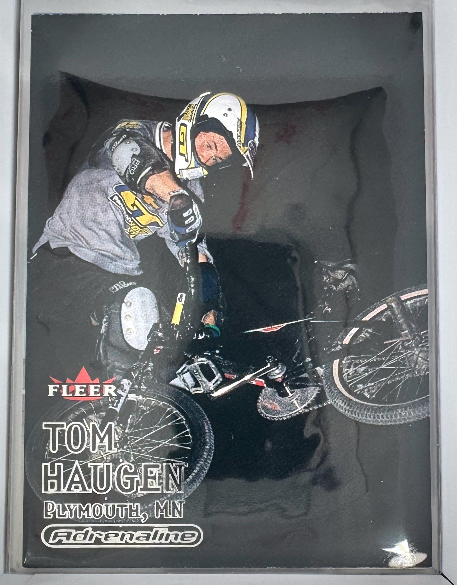 Adrenaline Fleer 2000 Action Sports Card No.40 Tom Haugen BMX
