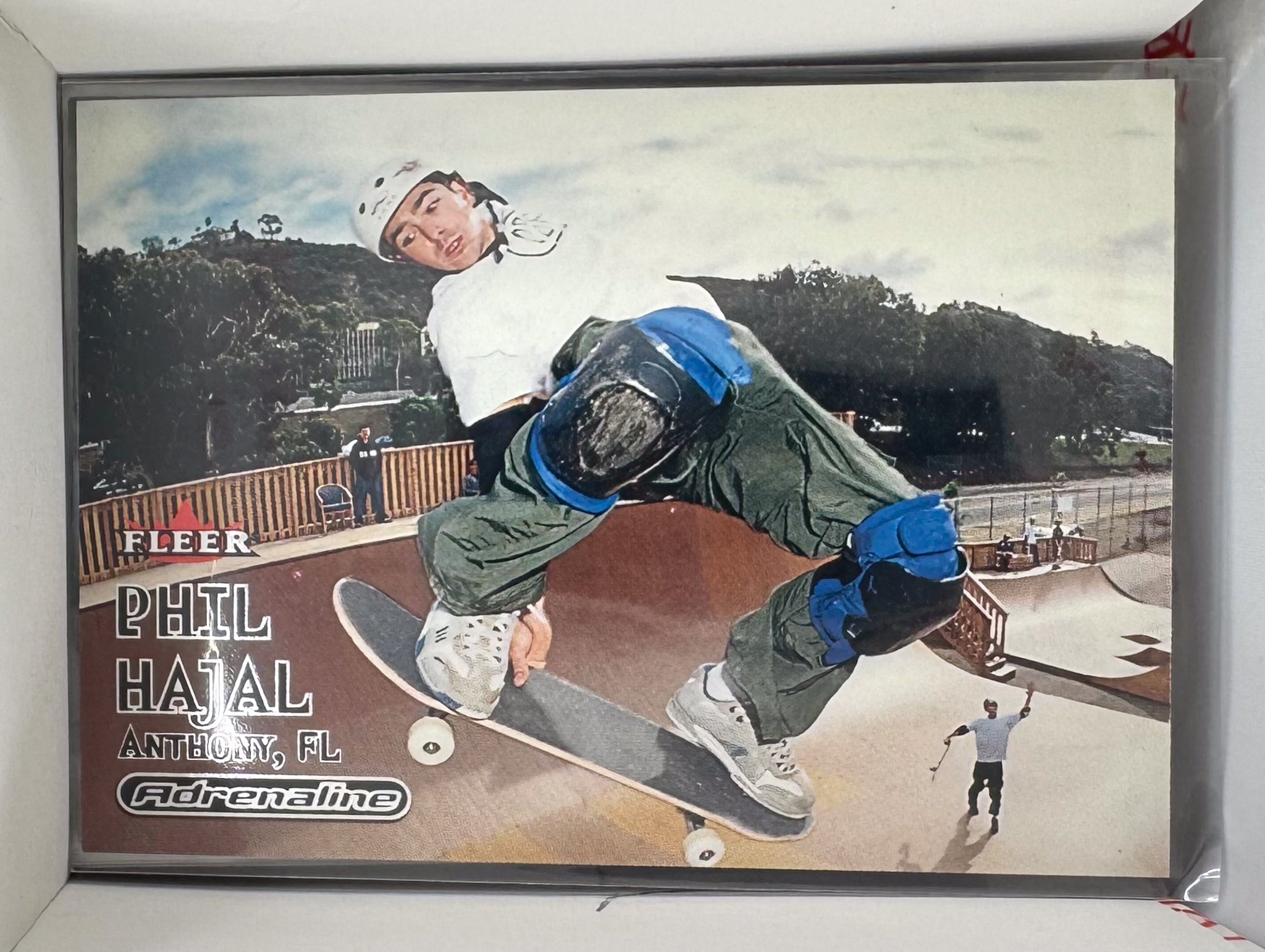 Adrenaline Fleer 2000 Action Sports Card No.75 Phil Halal Skateboarding