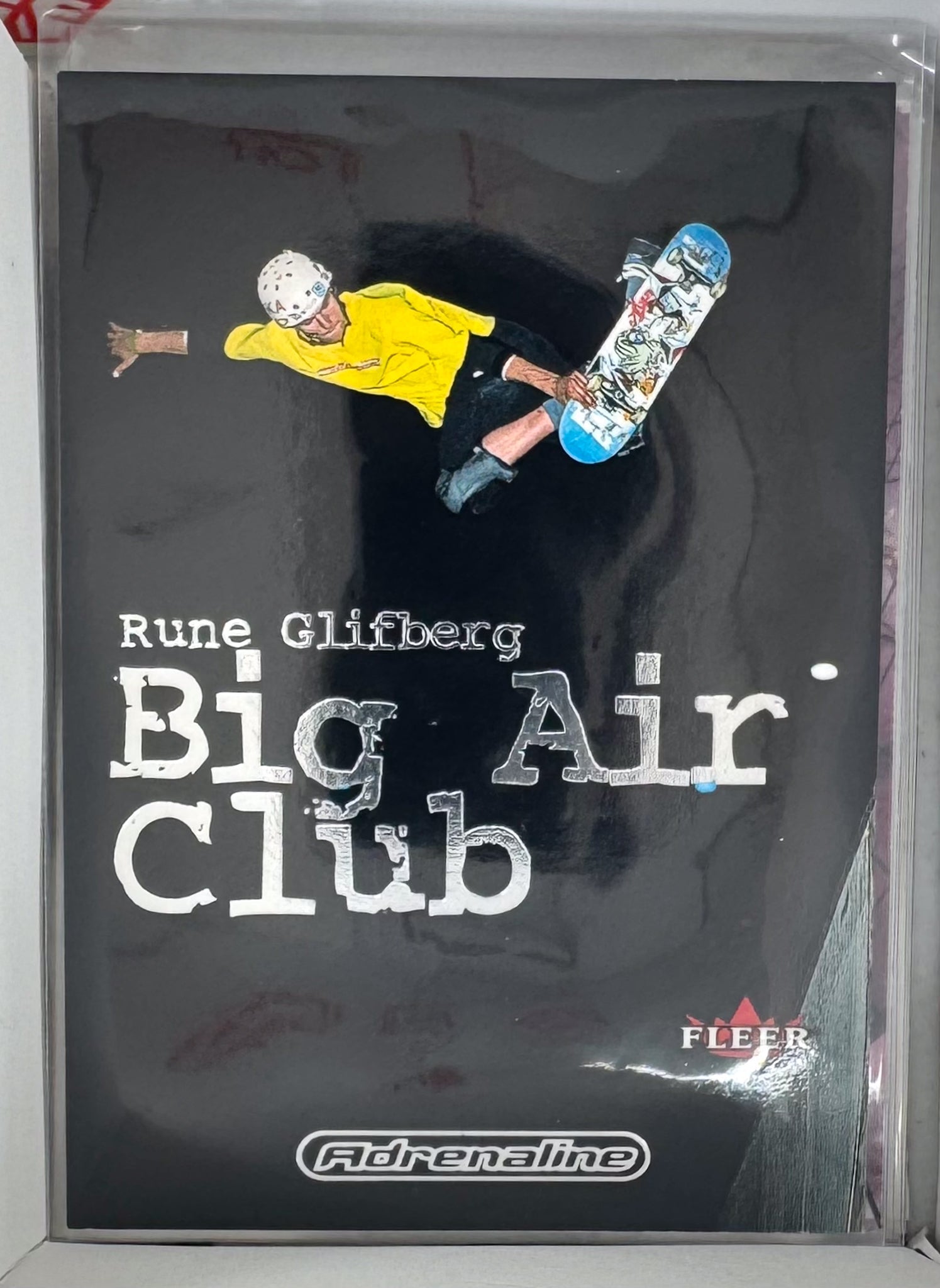 Adrenaline Fleer 2000 Action Sports Card 4 of 10 BA Rune Glifberg Skateboarding