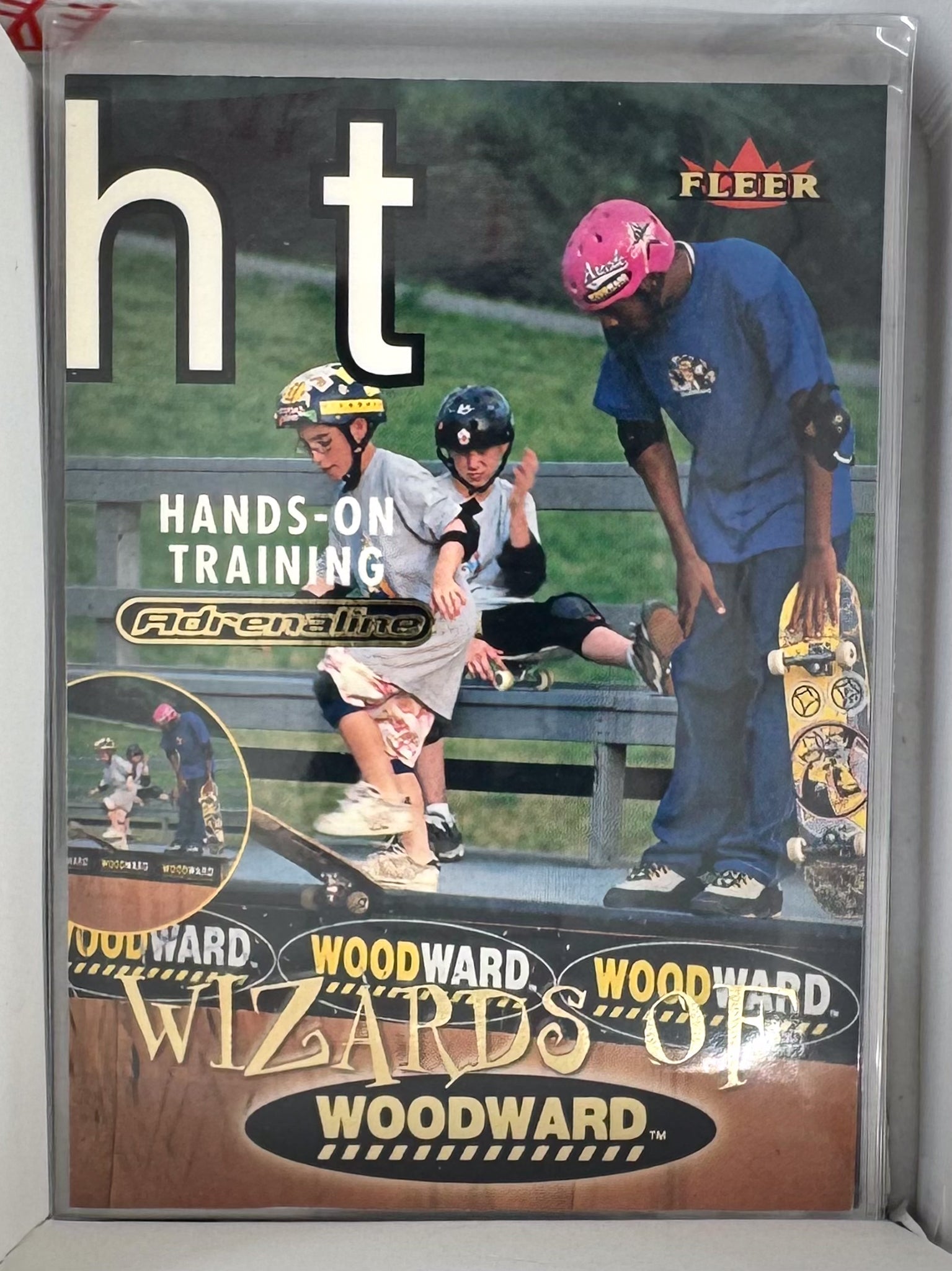 Adrenaline Fleer 2000 Action Sports Card No.97 Hands on Training 