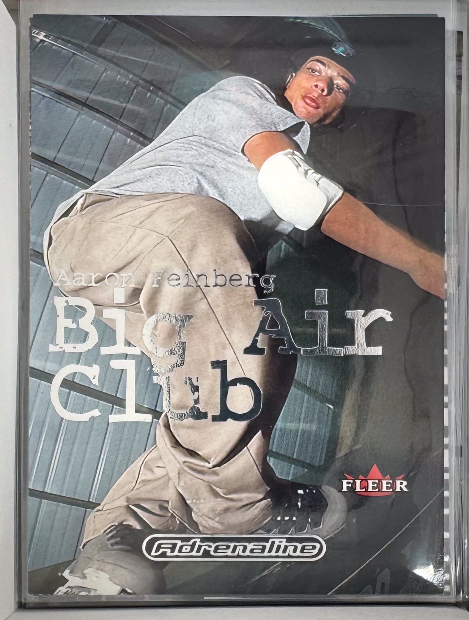 Adrenaline Fleer 2000 Action Sports Card 9 of 10 BA Aaron Feinberg Inline Skate 
