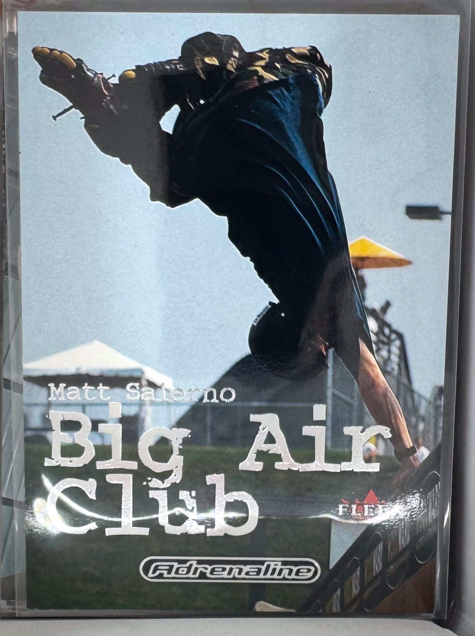 Adrenaline Fleer 2000 Action Sports Card 2 of 10 BA Matt Salerno Inline Skate