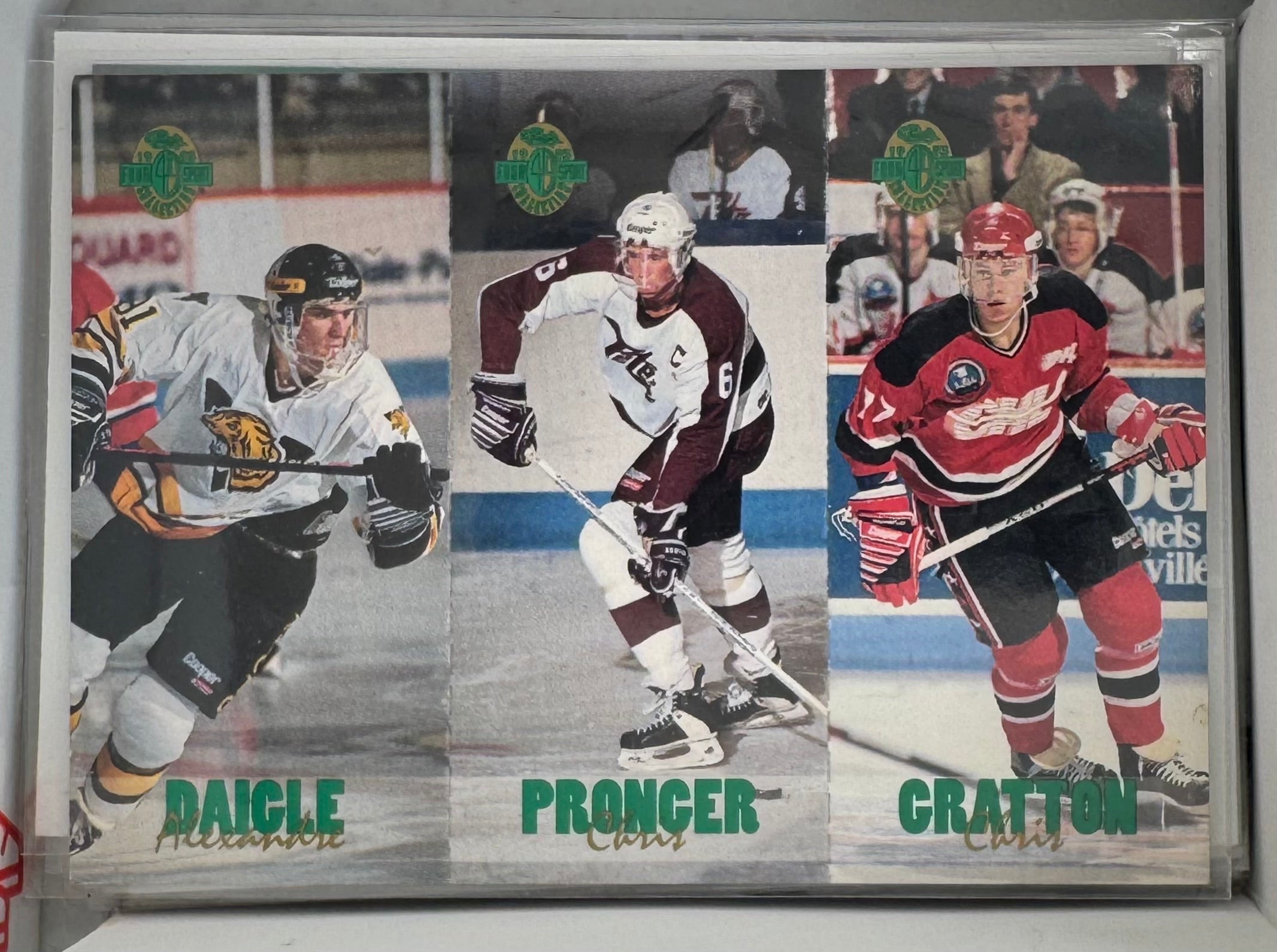 Daigle Pronger Cratton 1993 Classic Games Hockey Card TC4