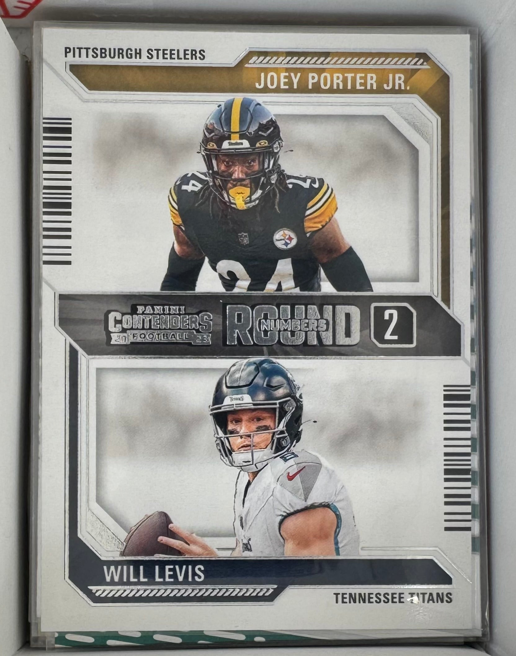 Joey Porter Jr. Will Levis No. 10 2023 Contenders Panini
