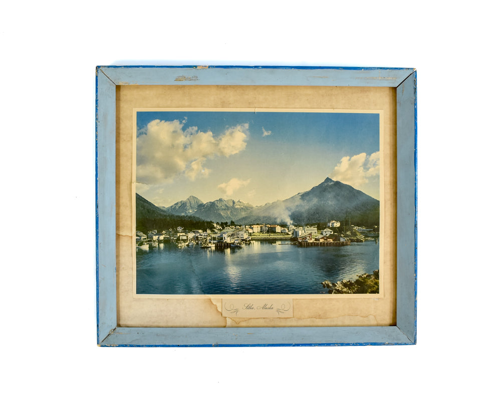 Calso Scenic Views Vintage 1940s Print Alaska