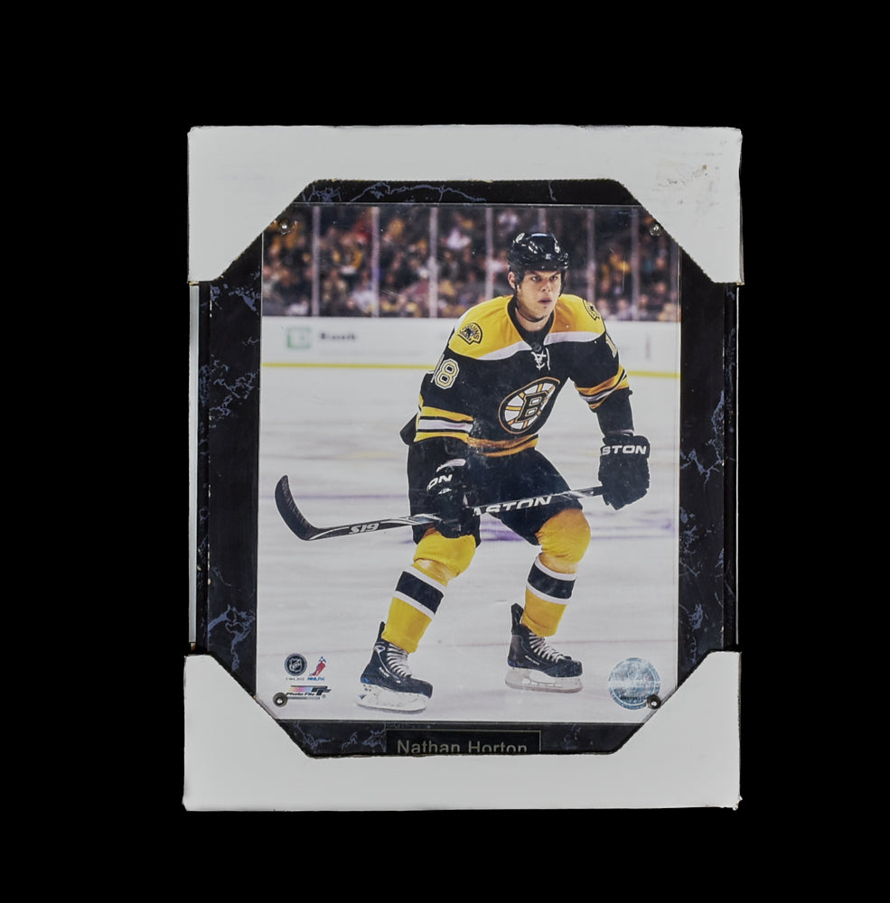 Nathan Horton Boston Bruins NHL Hockey Framed Picture 2010 Authentic Photo