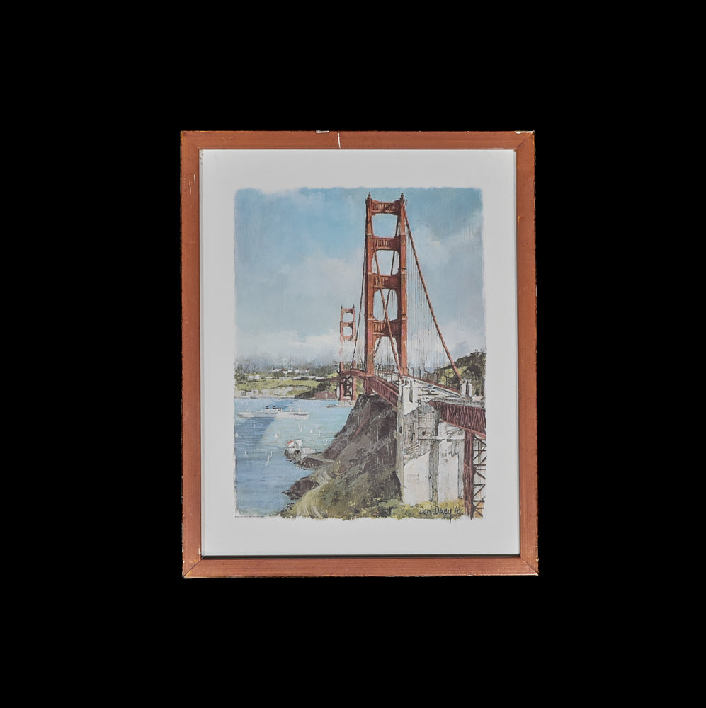 San Francisco California Don Davey Fine Art Vintage 1968 Prints Complete Set 11x14