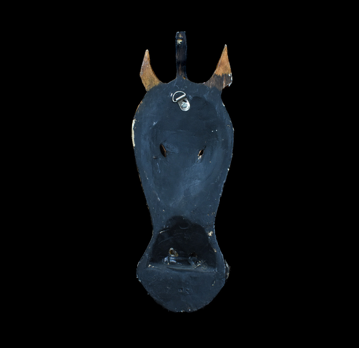 Safari Theme Wooden Hand Carved Zebra Wall Decorations Used Unknown Artist