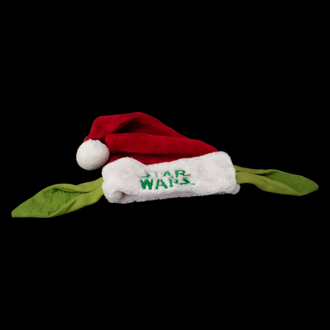 Yoda Santa Hat Used Red Christmas Hat Star Wars Holiday Christmas Adult Hat