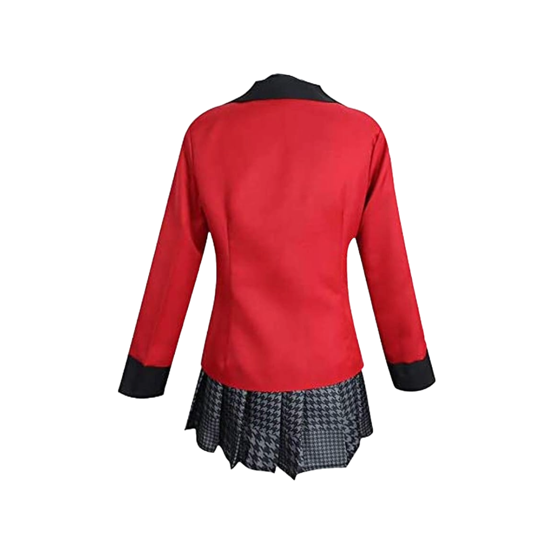 Rickem Anime Halloween Cosplay Yumeko Costume Runa Cosplay School Uniform Full Set for Women
