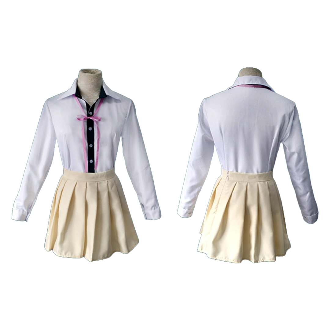 Anime Danganronpa 2 Goodbye Despair Costume Chiaki Nanami Outfit
