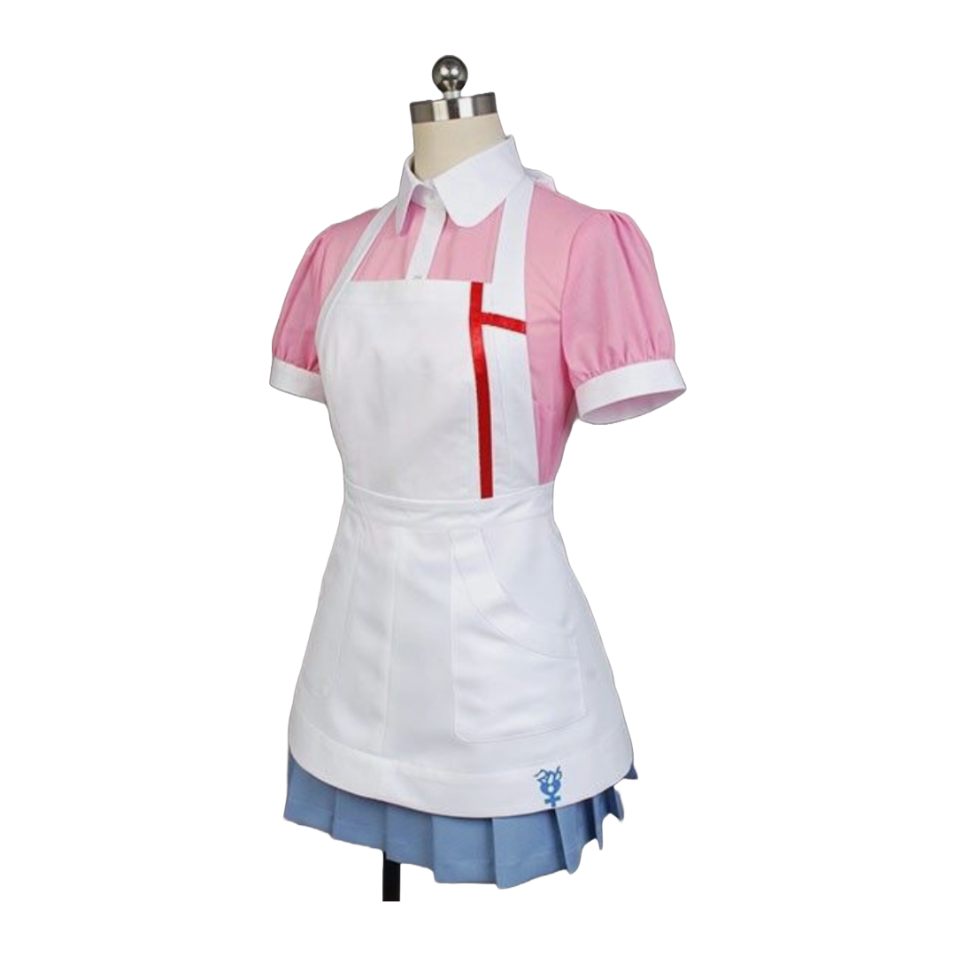 Anime Super Danganronpa 2 Cosplay Mikan Tsumiki Uniform Outfit