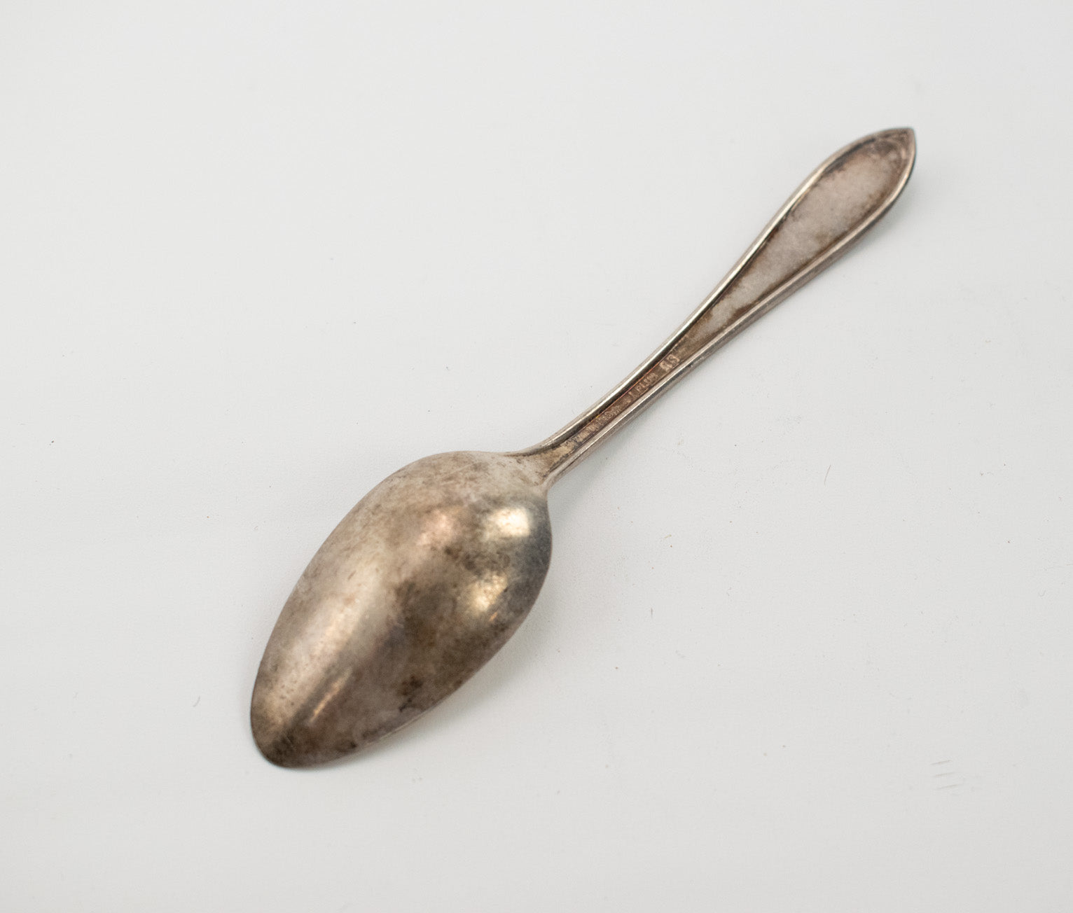 Vintage Pure Silver Spoon 6inch WM Rogers A1 Plus Used Table Spoon