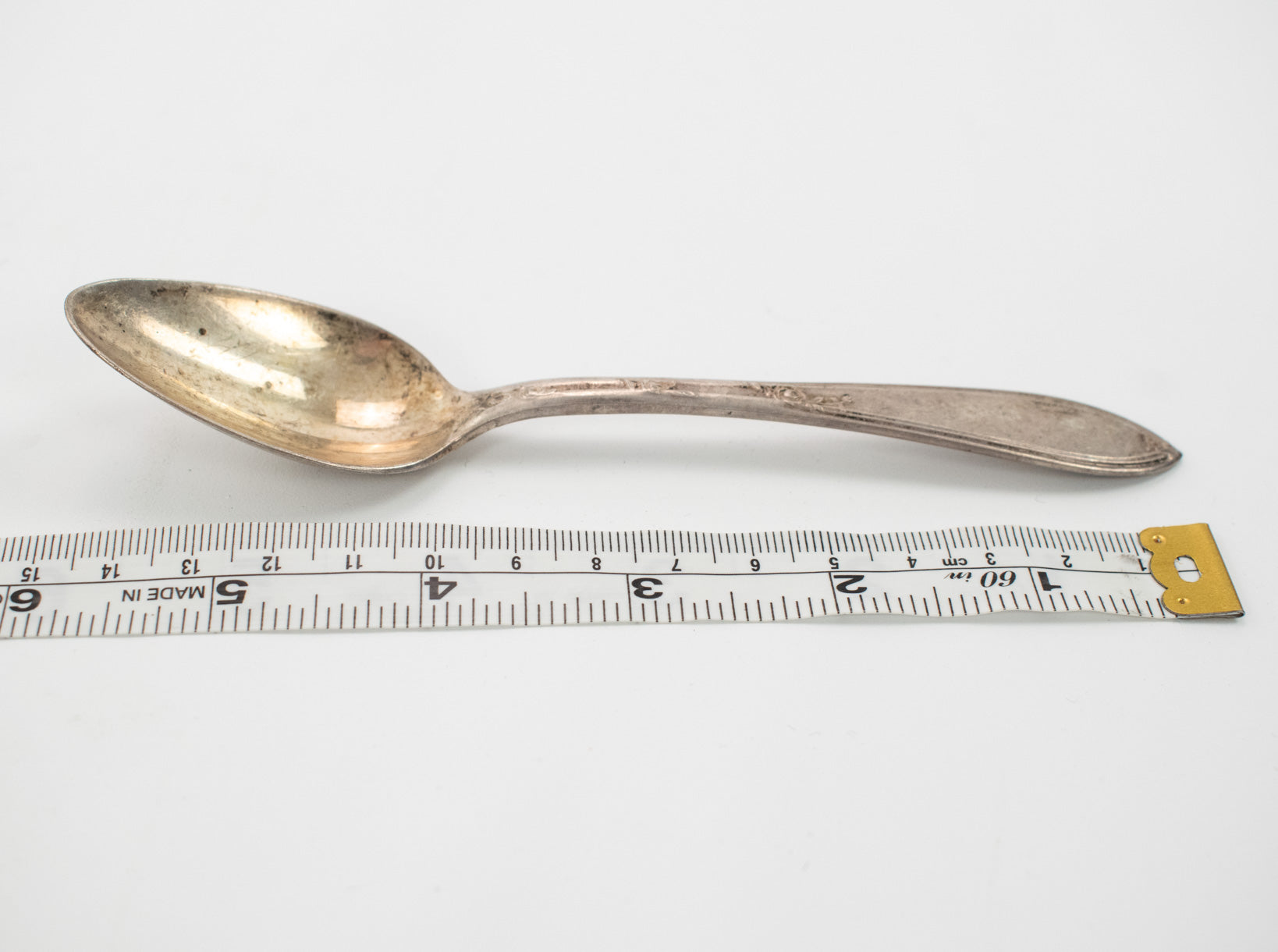 Vintage Pure Silver Spoon 6inch WM Rogers A1 Plus Used Table Spoon